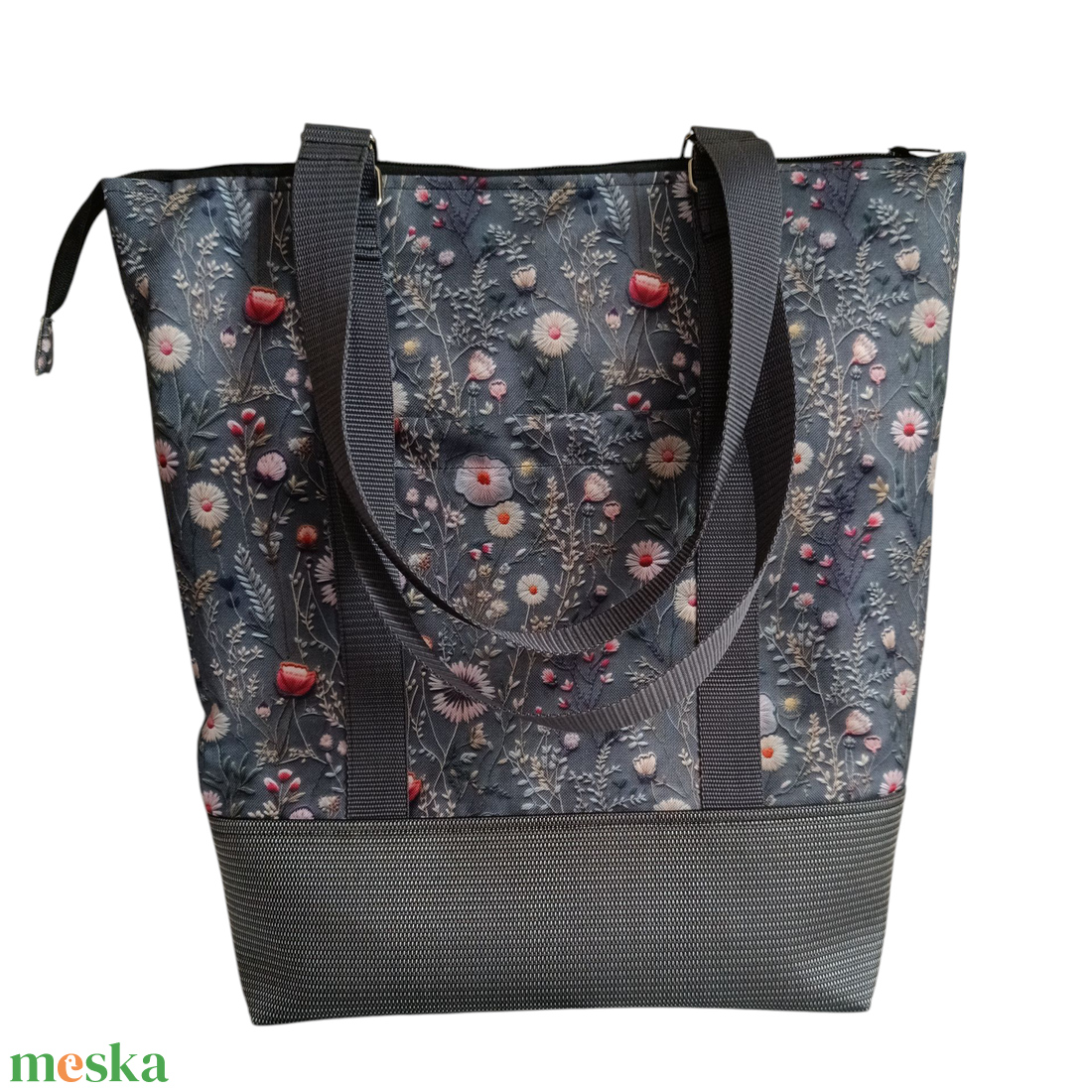 Laptoptartós válltáska szürke virágokkal - táska & tok - laptoptáska, laptop hátizsák - Meska.hu Laptoptartós válltáska szürke virágokkal - táska & tok - laptoptáska, laptop hátizsák - Meska.hu