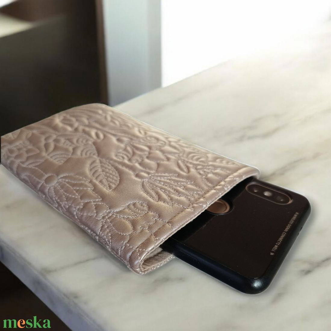 Steppelt textilbőr telefontok, mobiltok - táska & tok - pénztárca & más tok - telefontok - Meska.hu