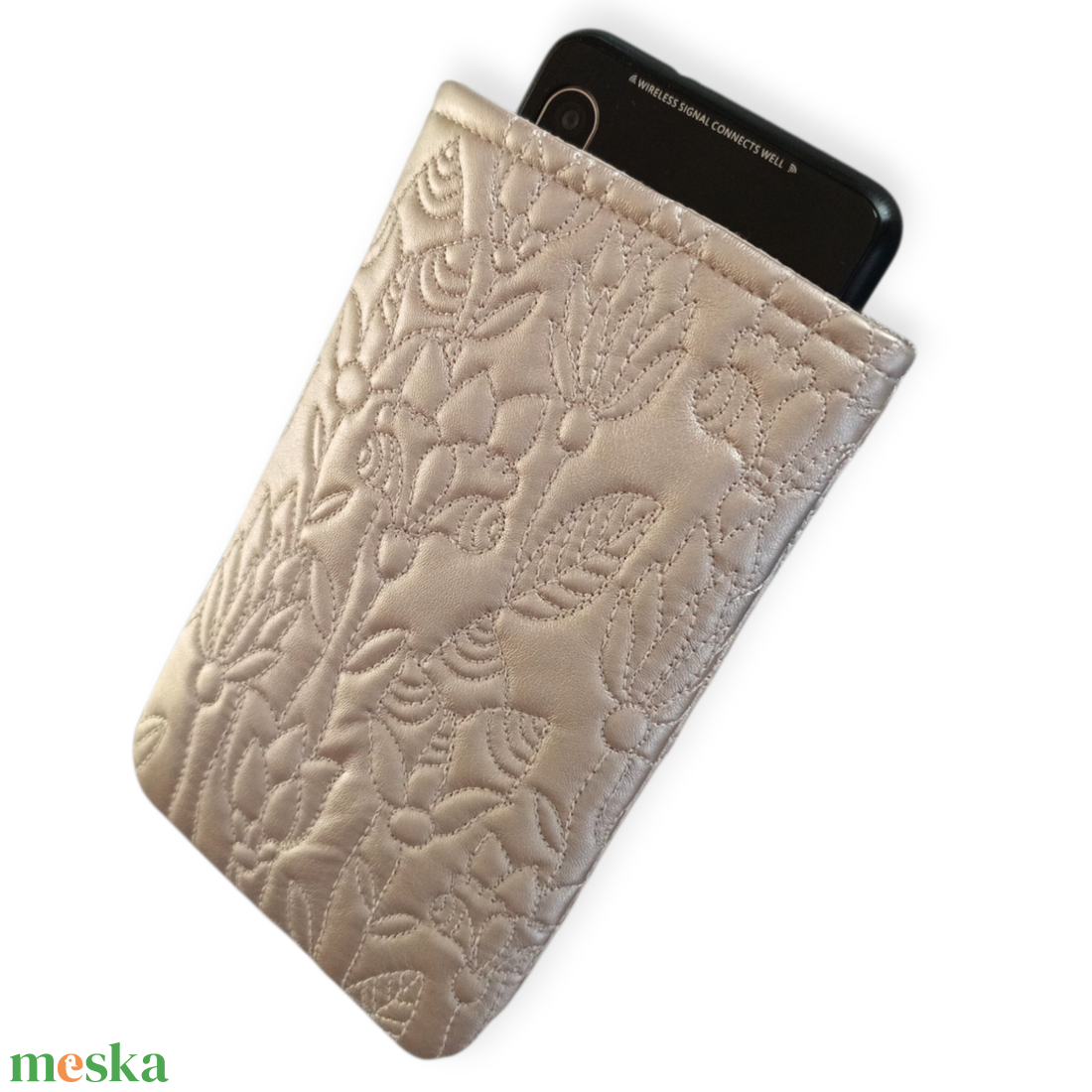 Steppelt textilbőr telefontok, mobiltok - táska & tok - pénztárca & más tok - telefontok - Meska.hu