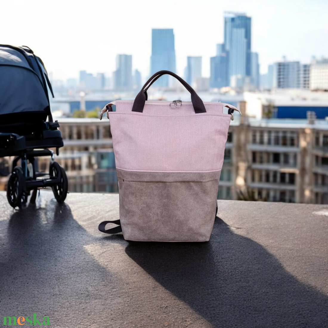 Női hátitáska/hátizsák, pelenkázótáska - táska & tok - hátizsák - hátizsák - Meska.hu