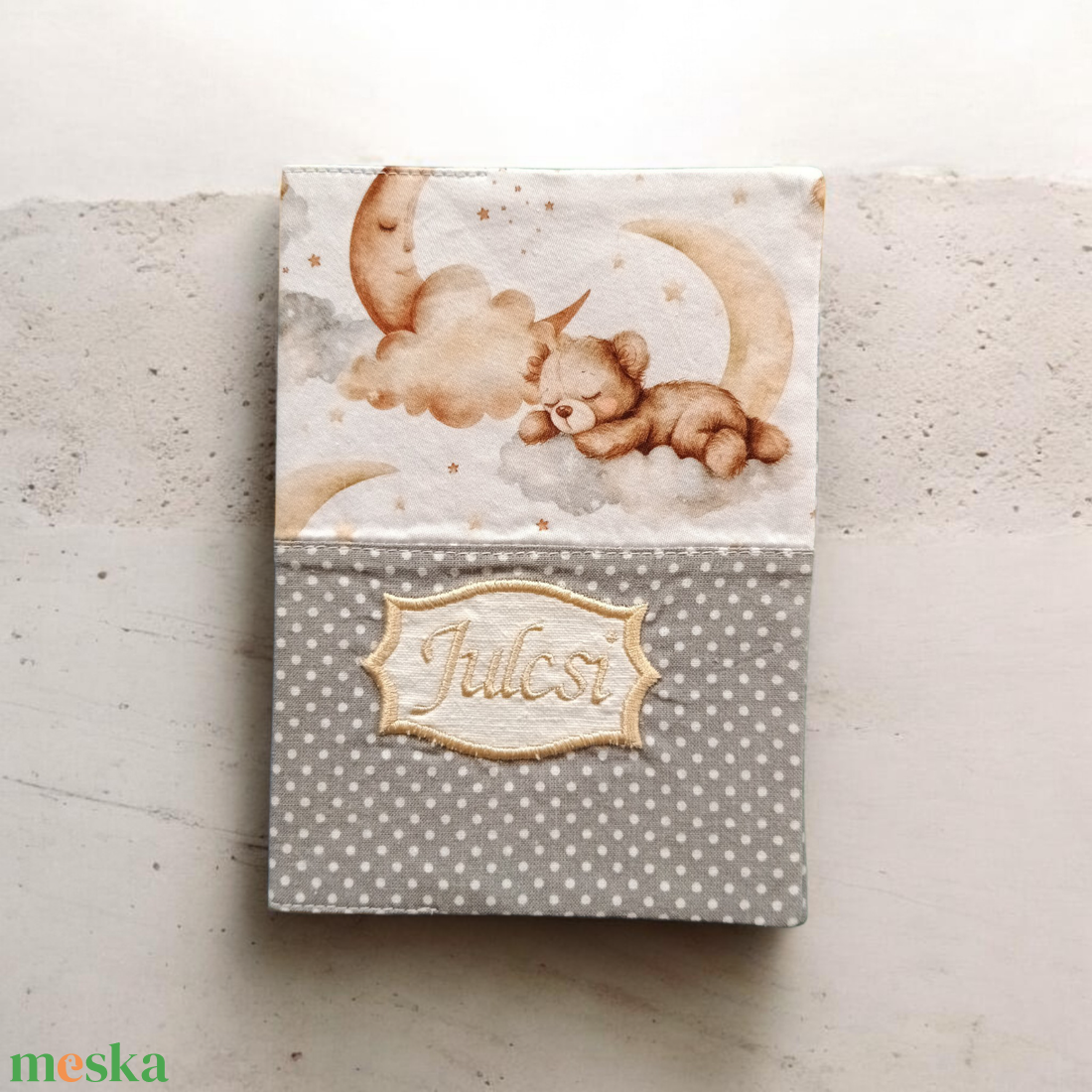 Kiskönyv borító - baba - mama - babaemlékek - egészségügyi kiskönyv borító - Meska.hu