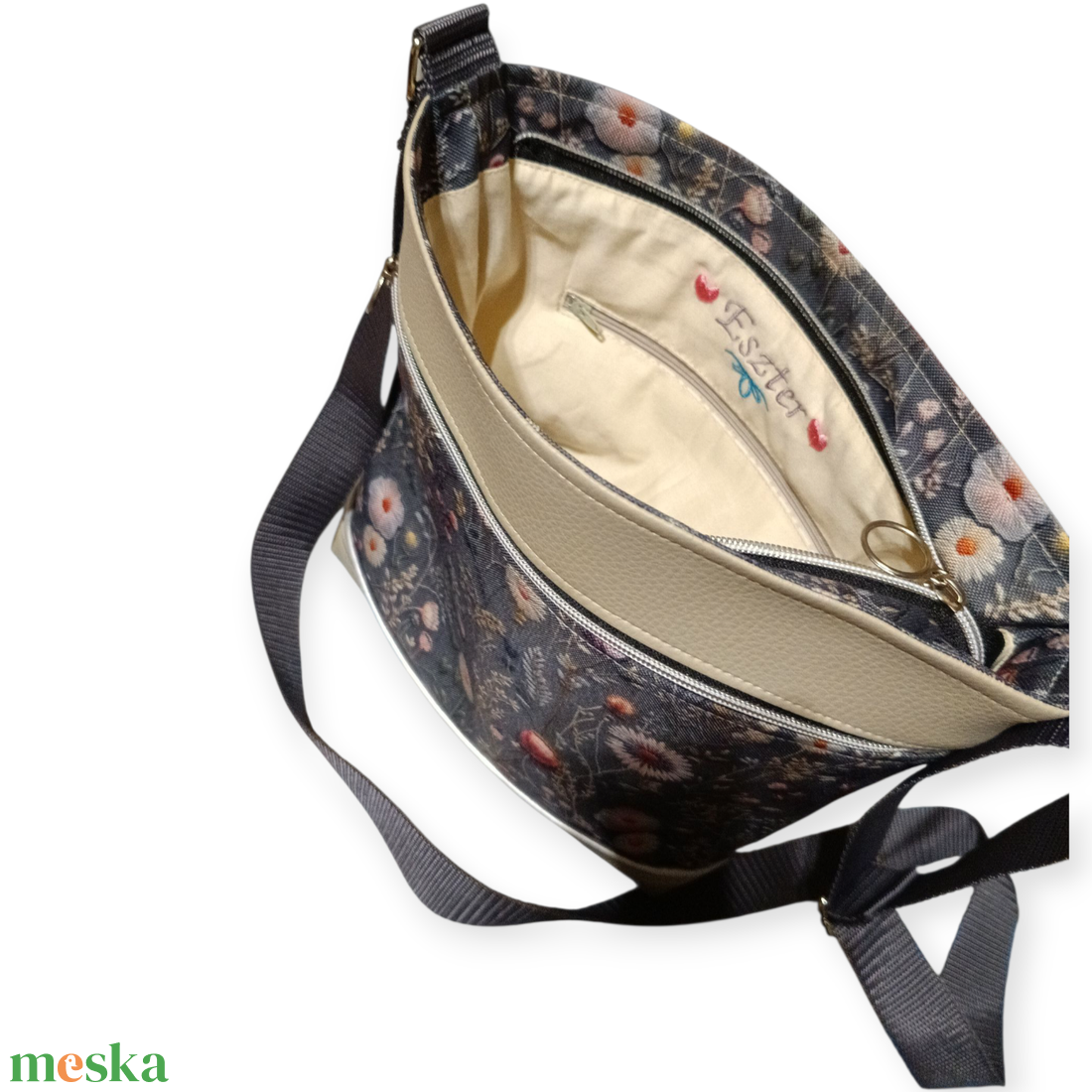 Női válltáska, crossbody/ kistáska - táska & tok - kézitáska & válltáska - vállon átvethető táska - Meska.hu