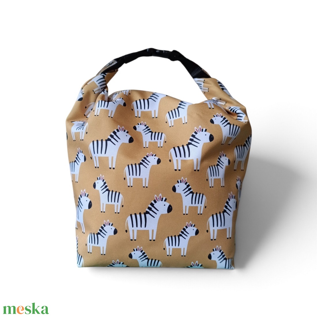 Nagyméretű uzsonnástáska, ebédes táska, rolltop lunchbag - táska & tok - uzsonna- & ebéd tartó - ebéd tasak, doboz - Meska.hu