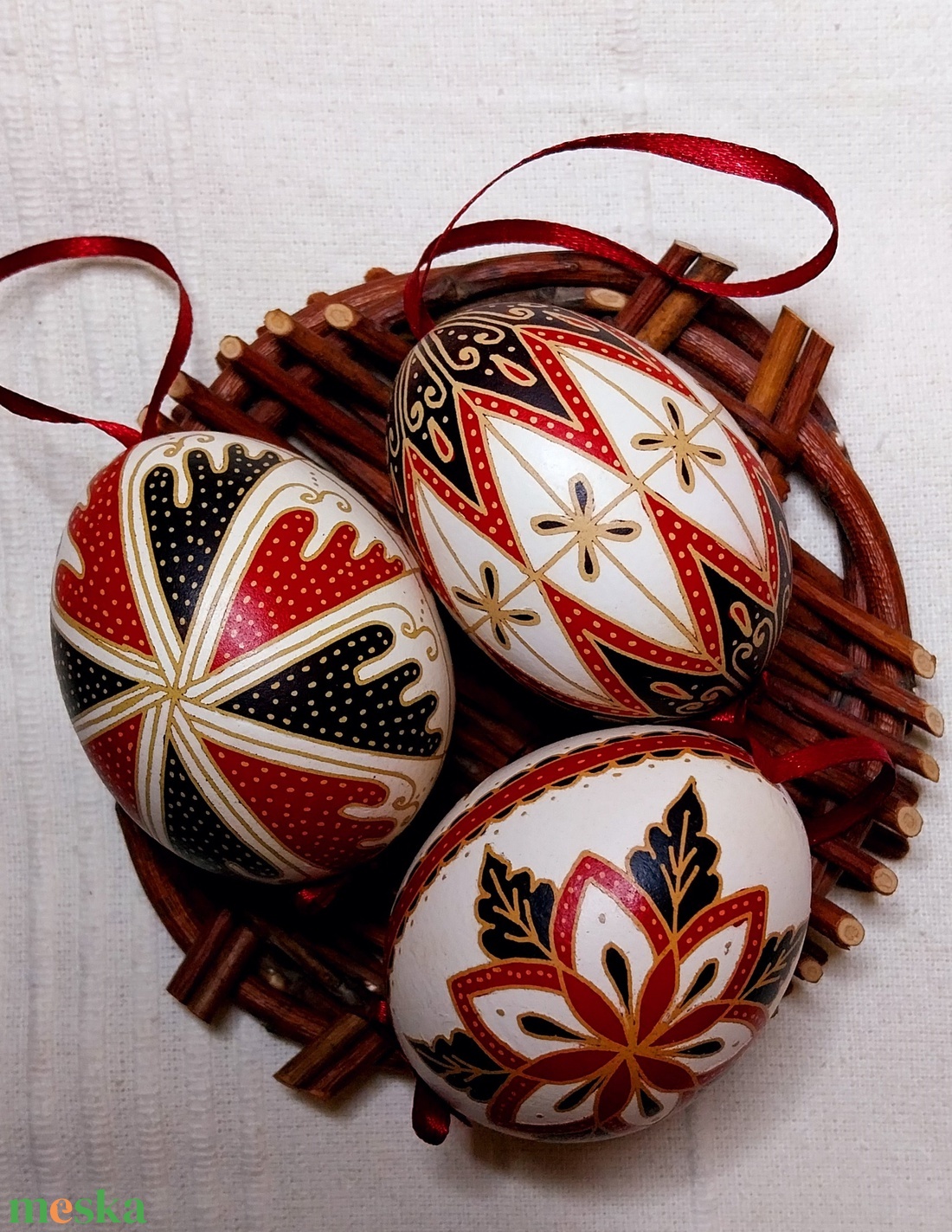 Hímes tojás 23 - otthon & életmód - dekoráció - dísztárgy - Meska.hu