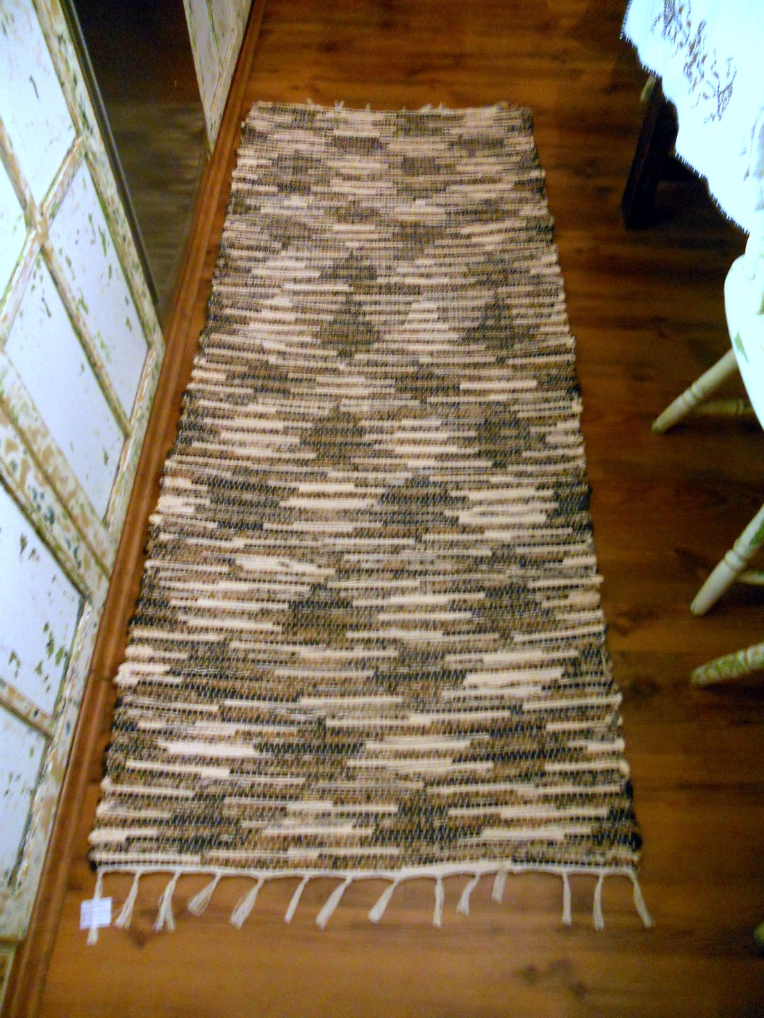 rusztikus, hagyományos rongyszőnyeg -  - Meska.hu