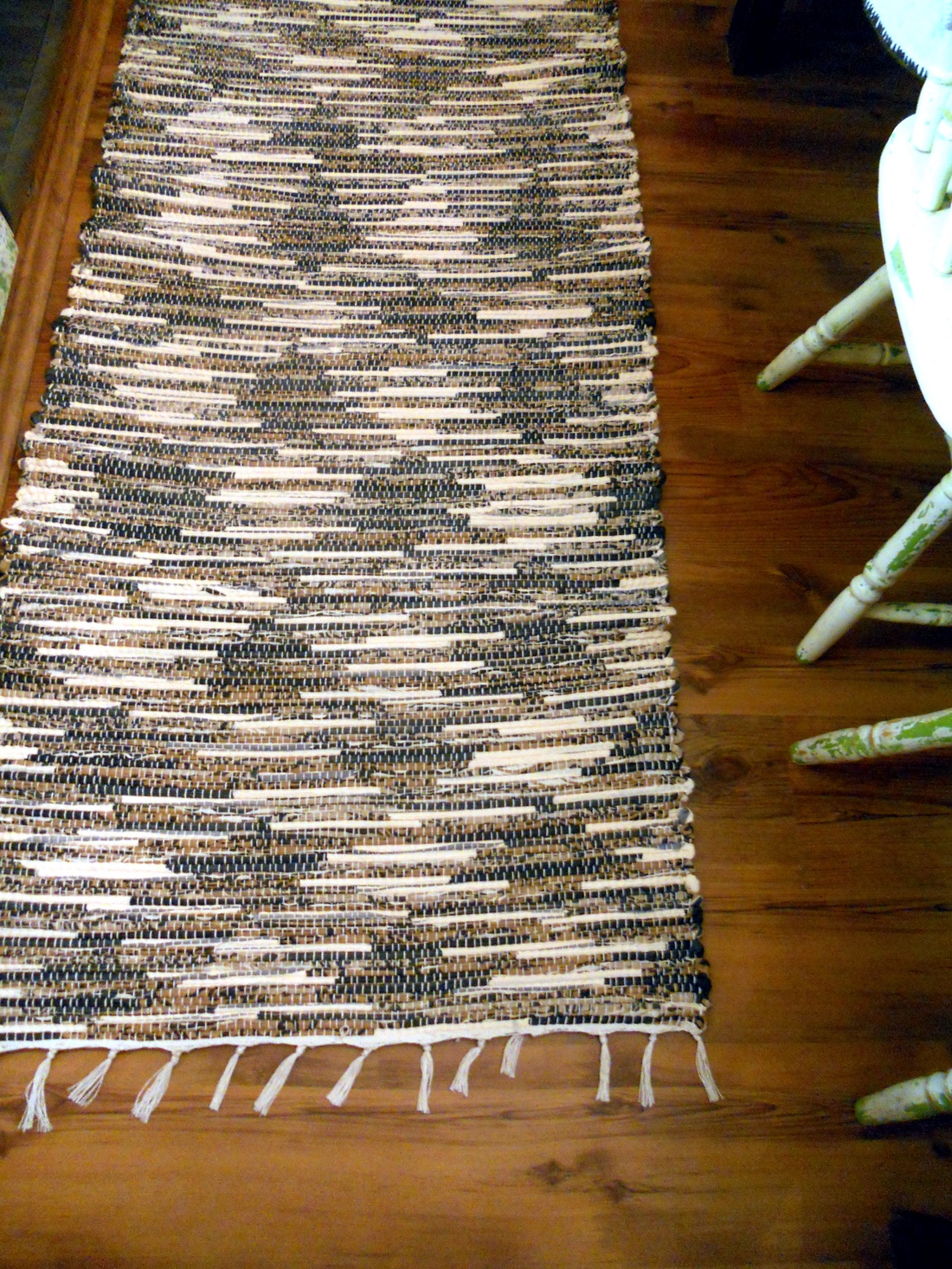 rusztikus, hagyományos rongyszőnyeg -  - Meska.hu