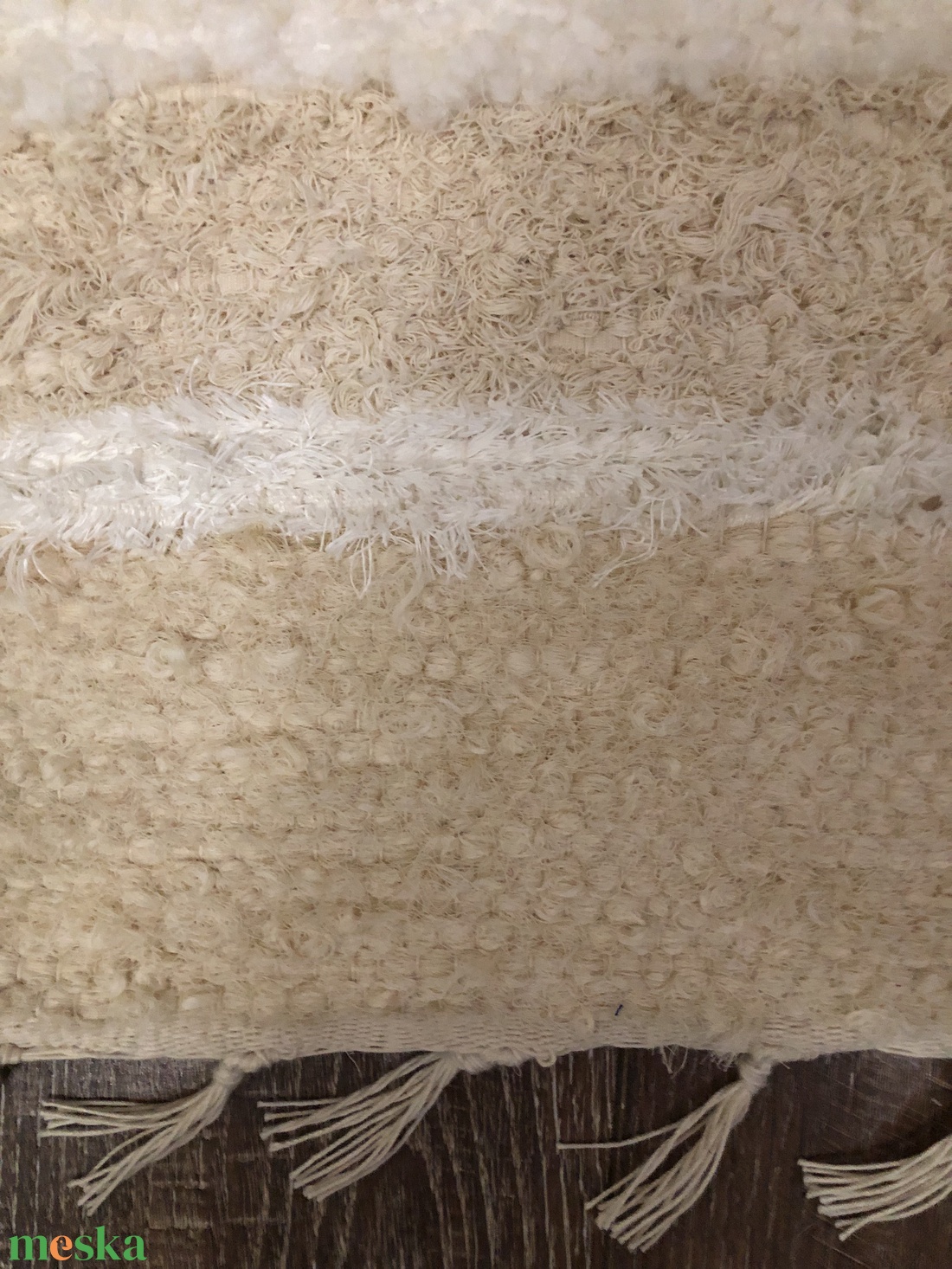 Puha vastag rongyszőnyeg - otthon & életmód - lakástextil - szőnyeg - szövött szőnyeg - Meska.hu