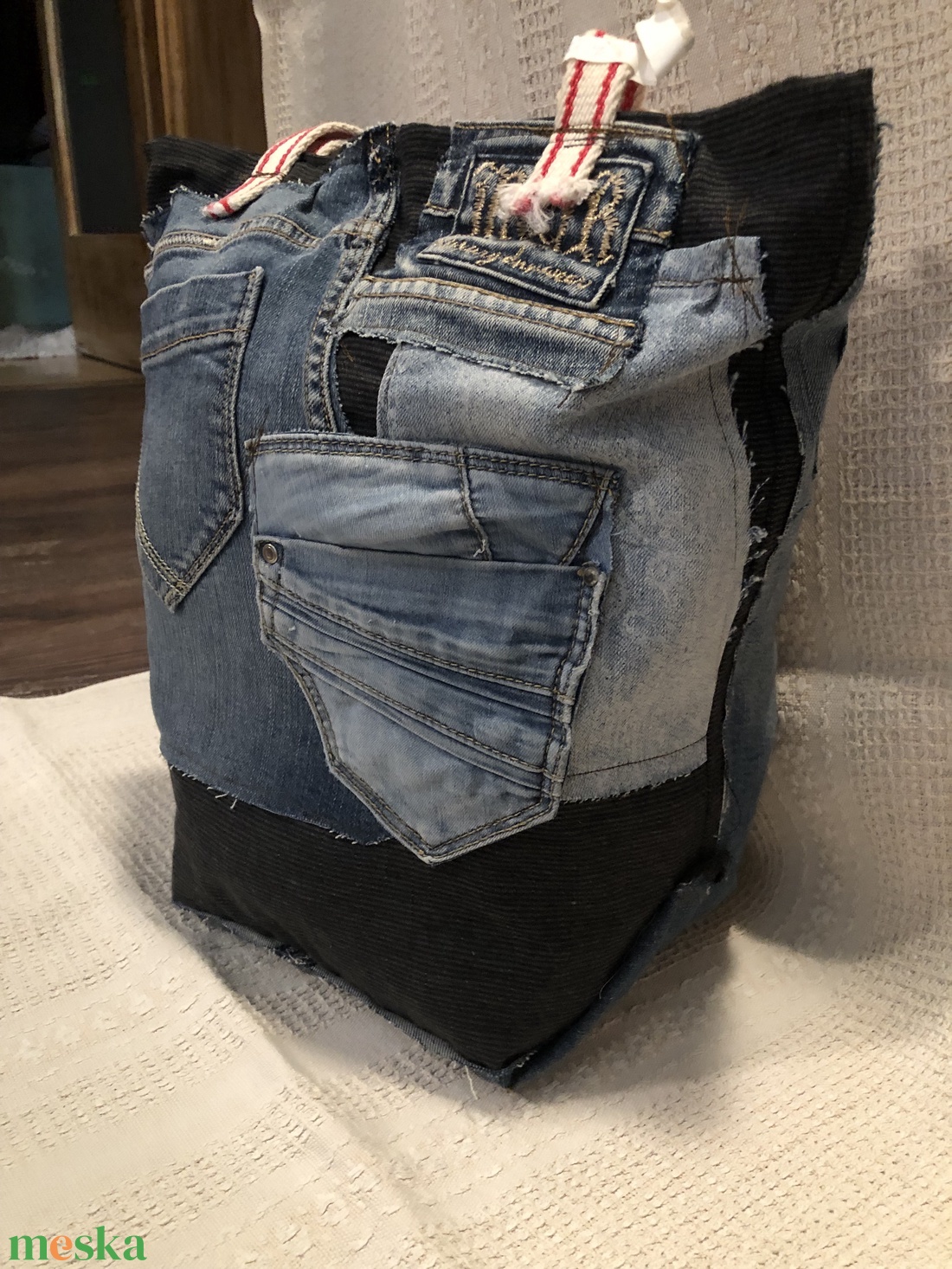 farmer-farmer hátán táska - táska & tok - kézitáska & válltáska - nagy pakolós táska - Meska.hu