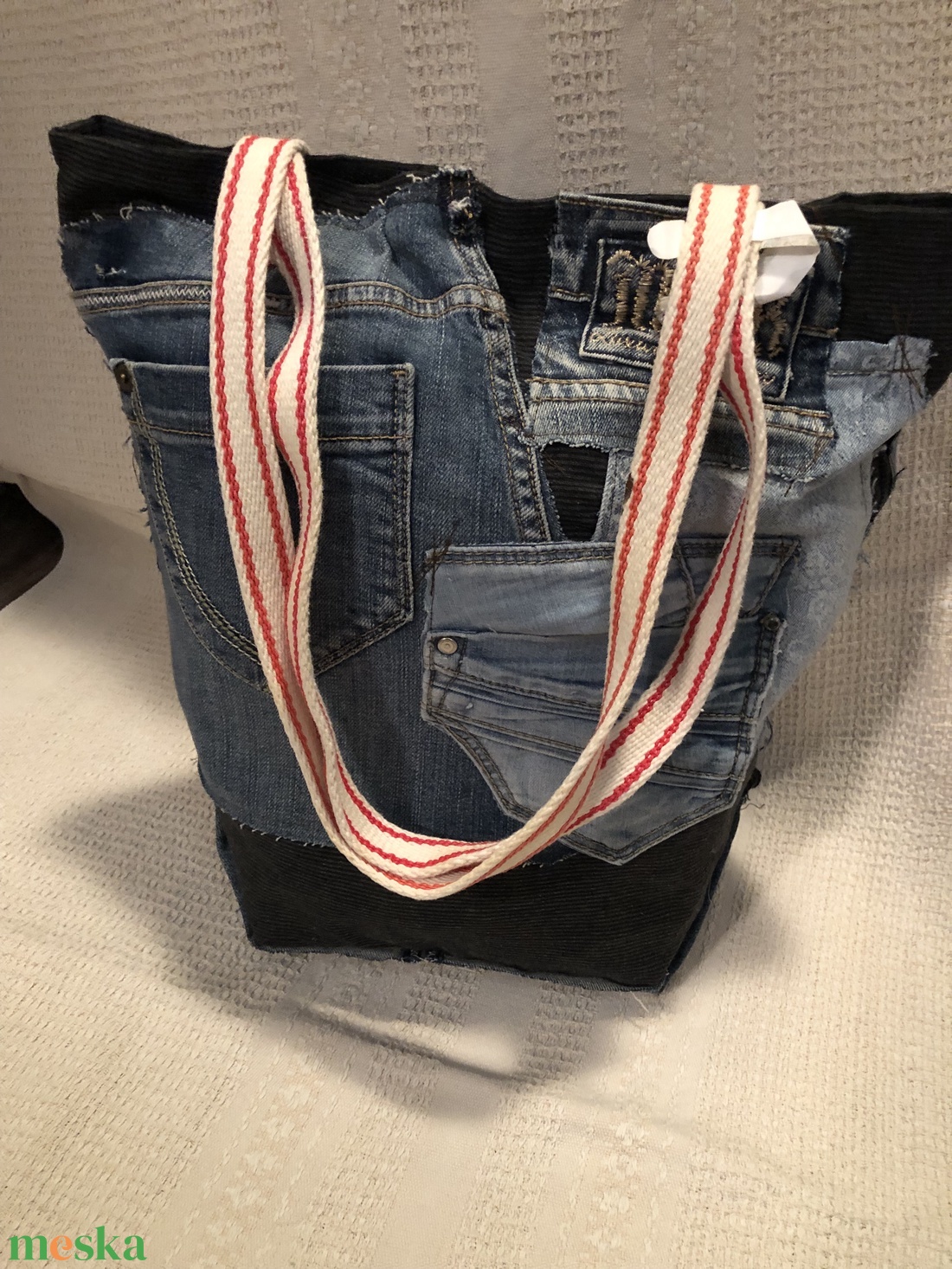 farmer-farmer hátán táska - táska & tok - kézitáska & válltáska - nagy pakolós táska - Meska.hu