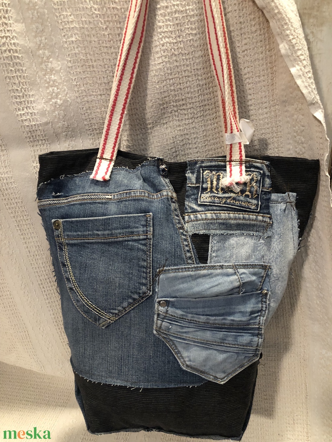 farmer-farmer hátán táska - táska & tok - kézitáska & válltáska - nagy pakolós táska - Meska.hu