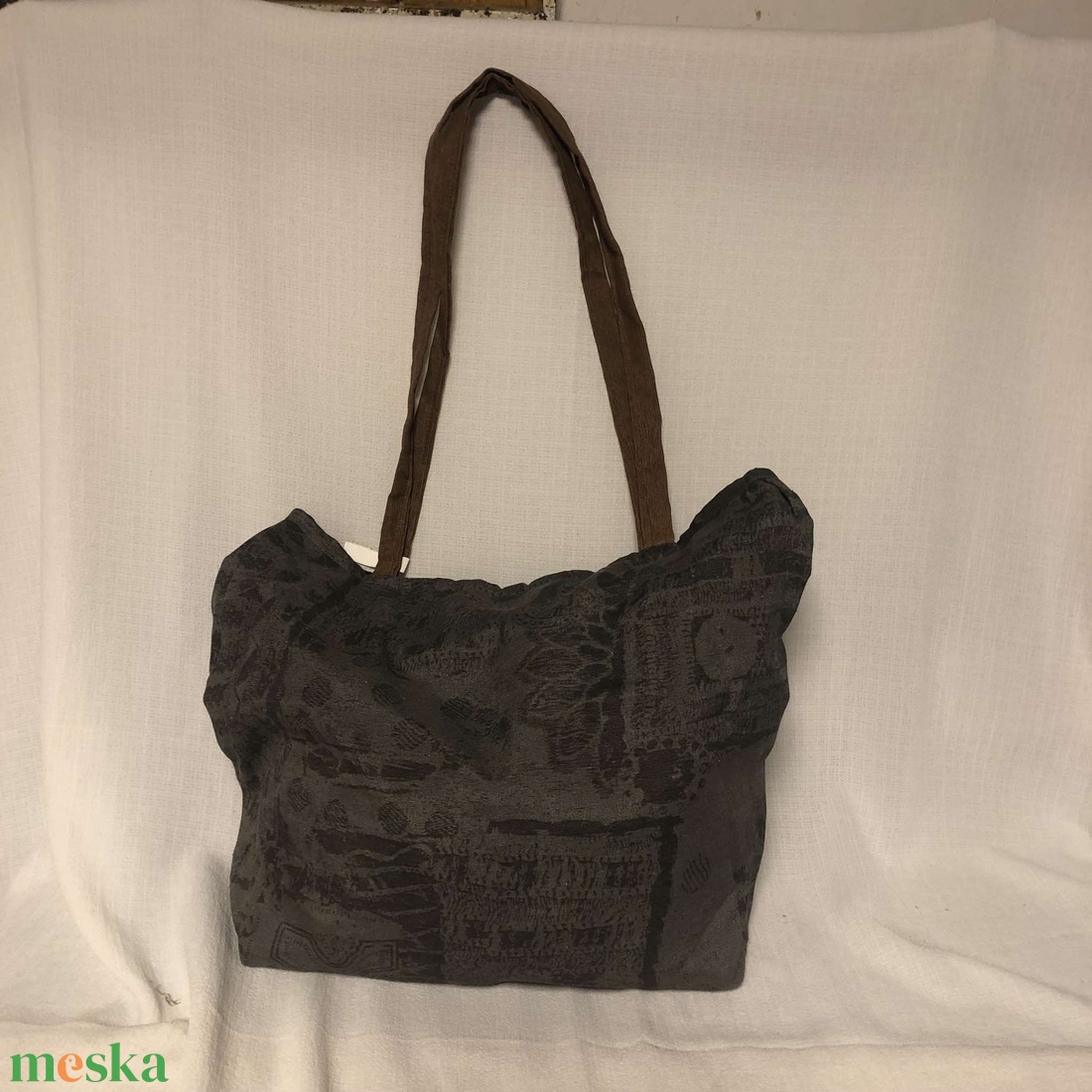 szürke vászon csakegyvan táska - táska & tok - bevásárlás & shopper táska - shopper, textiltáska, szatyor - Meska.hu szürke vászon csakegyvan táska - táska & tok - bevásárlás & shopper táska - shopper, textiltáska, szatyor - Meska.hu