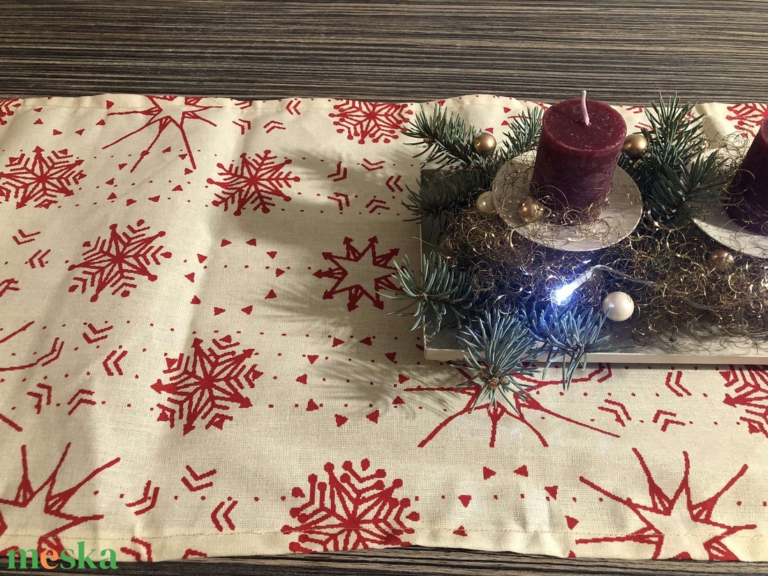 Karácsonyi asztalterítő - otthon & életmód - konyhafelszerelés, tálalás - tálalás - tálalás - Meska.hu