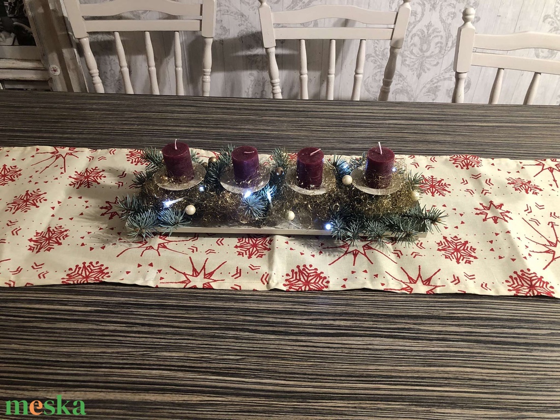 Karácsonyi asztalterítő - otthon & életmód - konyhafelszerelés, tálalás - tálalás - tálalás - Meska.hu