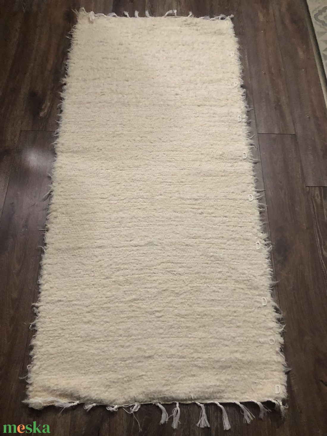 natur színű, puha, vastag szőnyeg - otthon & életmód - lakástextil - szőnyeg - szövött szőnyeg - Meska.hu