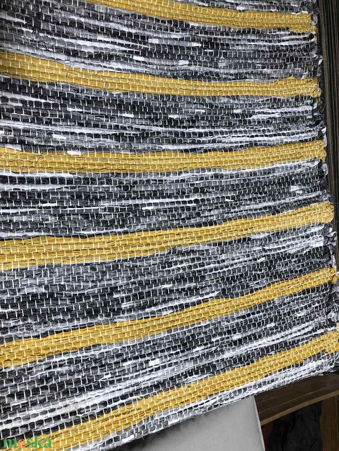 Szürke-sárga szőnyeg - otthon & életmód - lakástextil - szőnyeg - szövött szőnyeg - Meska.hu Szürke-sárga szőnyeg - otthon & életmód - lakástextil - szőnyeg - szövött szőnyeg - Meska.hu