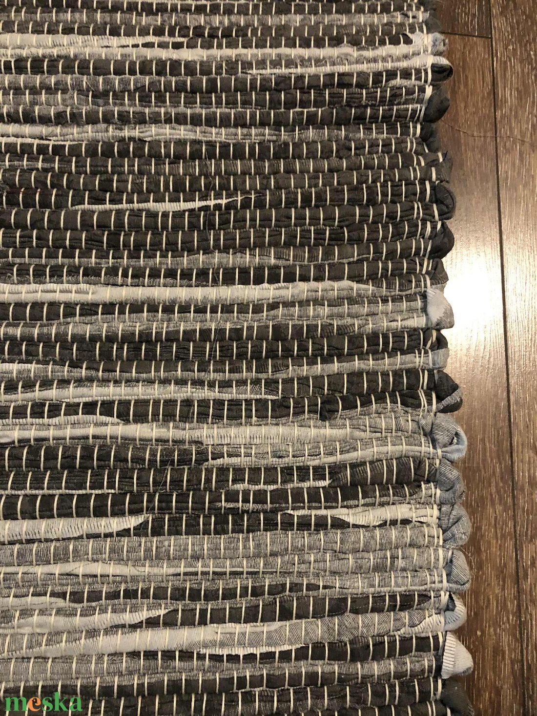 Szürke- szőnyeg - otthon & életmód - lakástextil - szőnyeg - szövött szőnyeg - Meska.hu