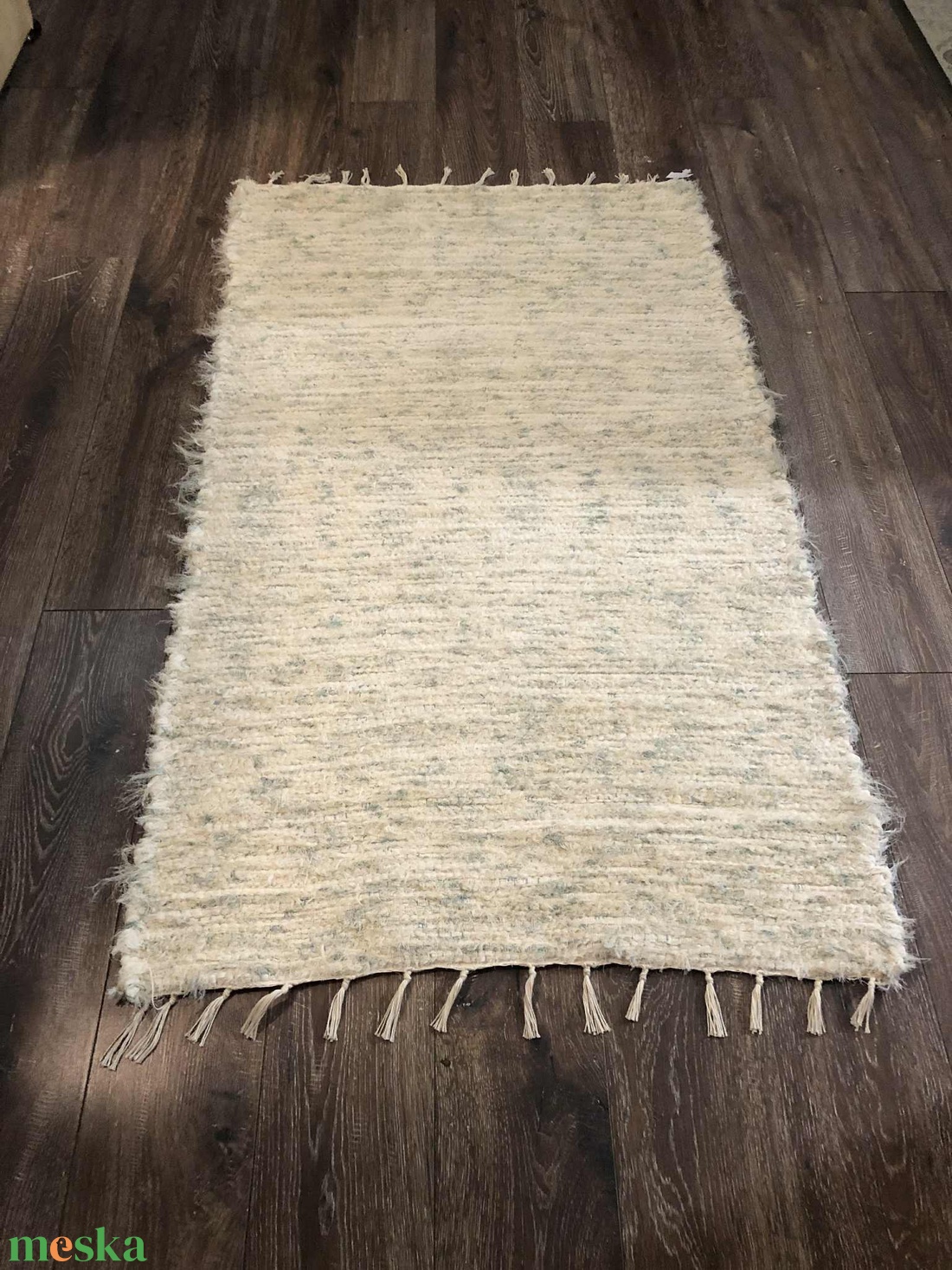 natur színű, puha, vastag szőnyeg - otthon & életmód - lakástextil - szőnyeg - szövött szőnyeg - Meska.hu