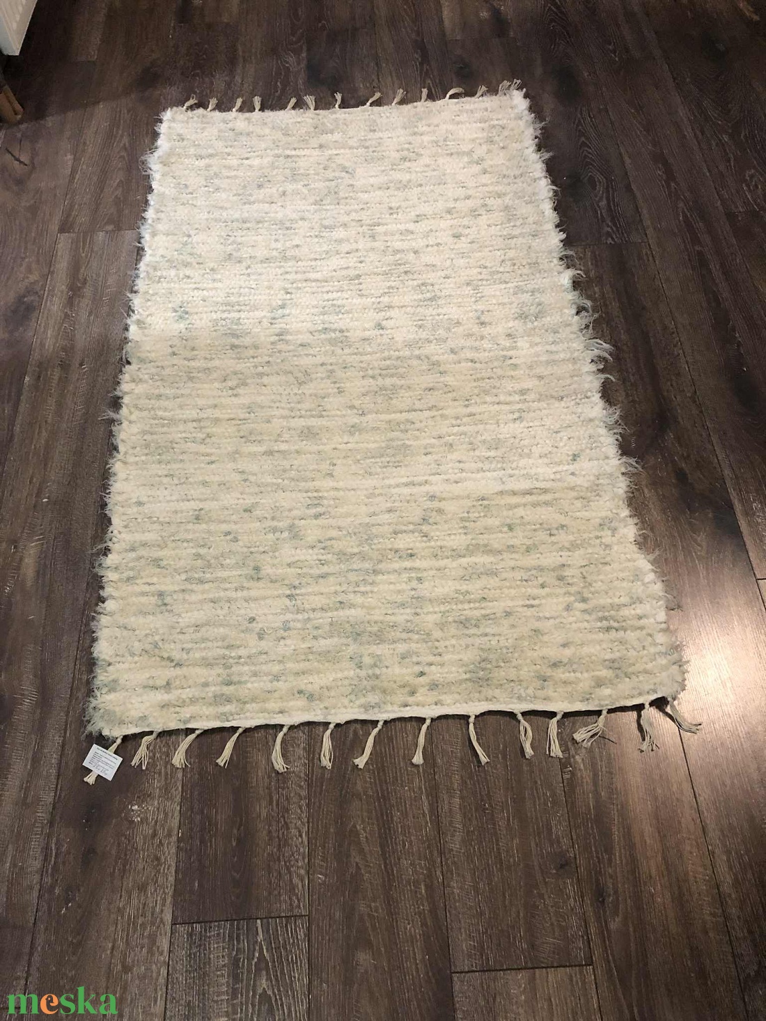 natur színű, puha, vastag szőnyeg - otthon & életmód - lakástextil - szőnyeg - szövött szőnyeg - Meska.hu