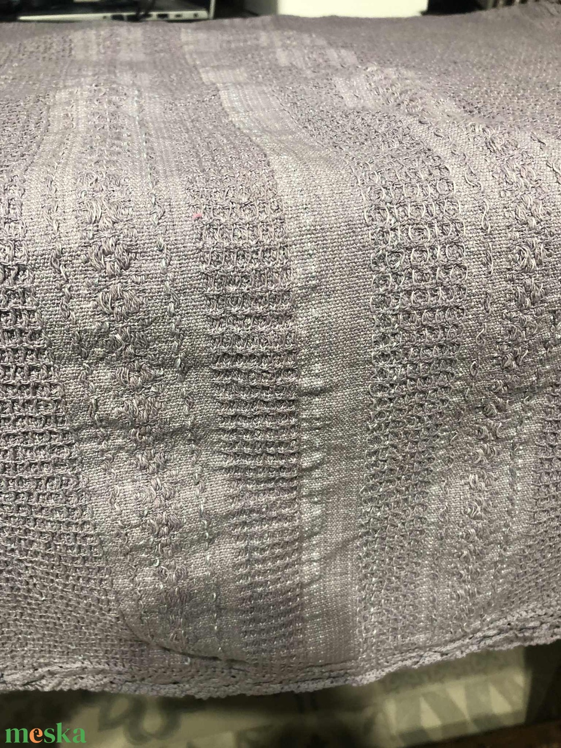 Csipkés pamut ágytakaró - otthon & életmód - fürdőszoba - törölköző - Meska.hu