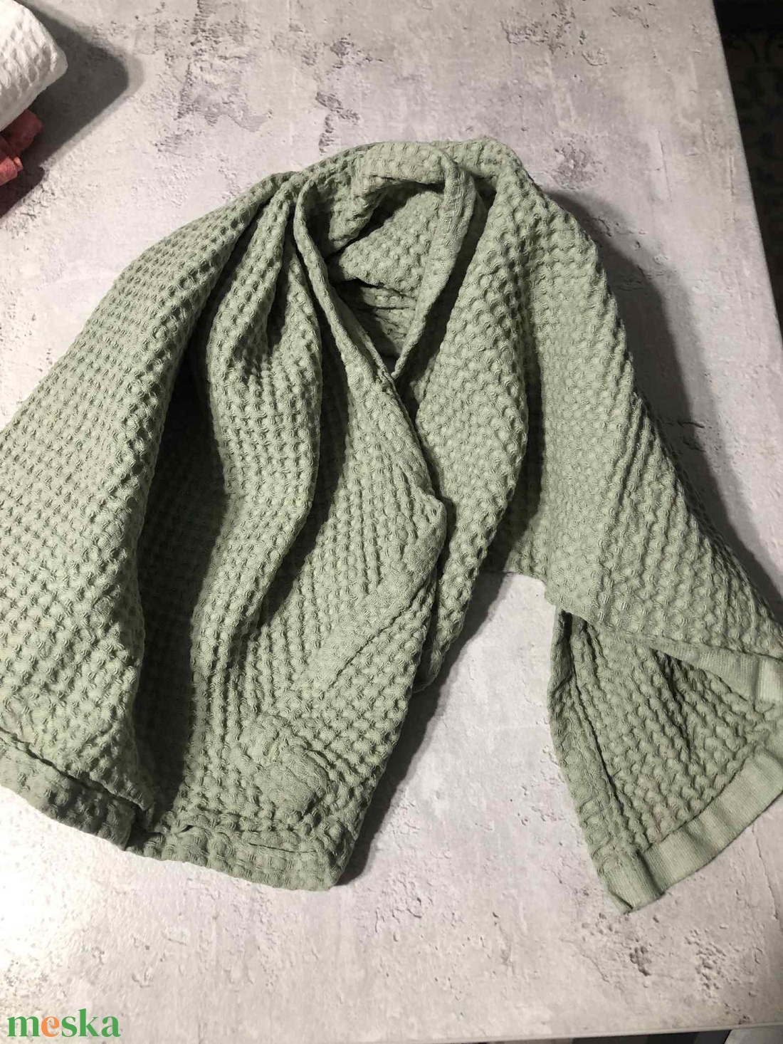 Tiszta Pamut kéztörlő, törölköző - otthon & életmód - konyhafelszerelés, tálalás - konyhai textil - konyharuha & törlőkendő - Meska.hu