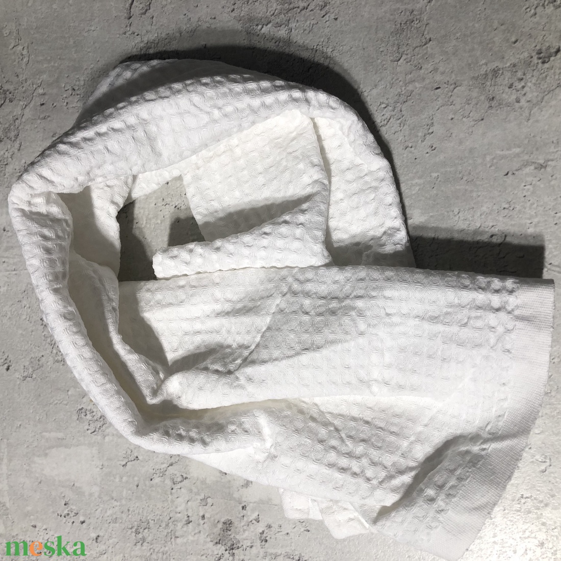 Tiszta Pamut kéztörlő, törölköző - otthon & életmód - konyhafelszerelés, tálalás - konyhai textil - konyharuha & törlőkendő - Meska.hu