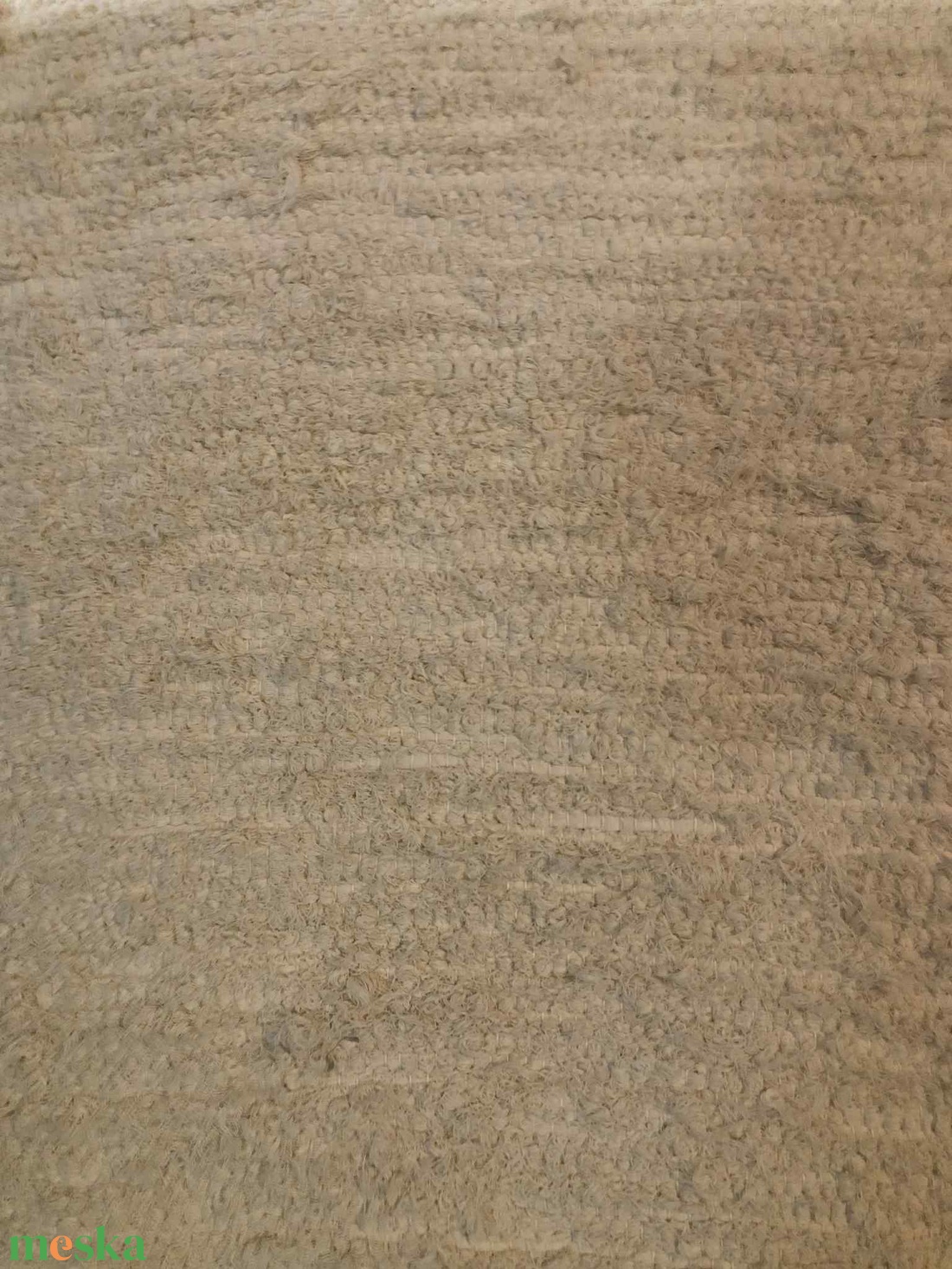 natur színű, puha, vastag szőnyeg - otthon & életmód - lakástextil - szőnyeg - szövött szőnyeg - Meska.hu