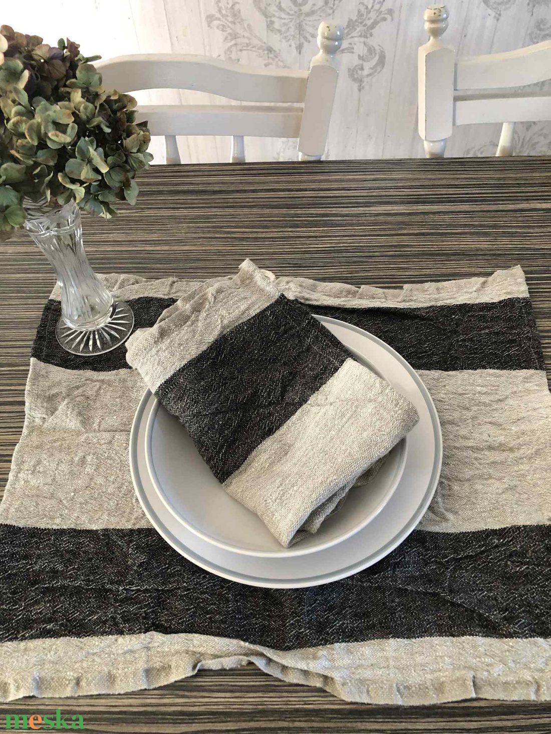 Lenvászon asztalkendő, szalvéta, konyharuha, törlőkendő - otthon & életmód - konyhafelszerelés, tálalás - konyhai textil - konyharuha & törlőkendő - Meska.hu