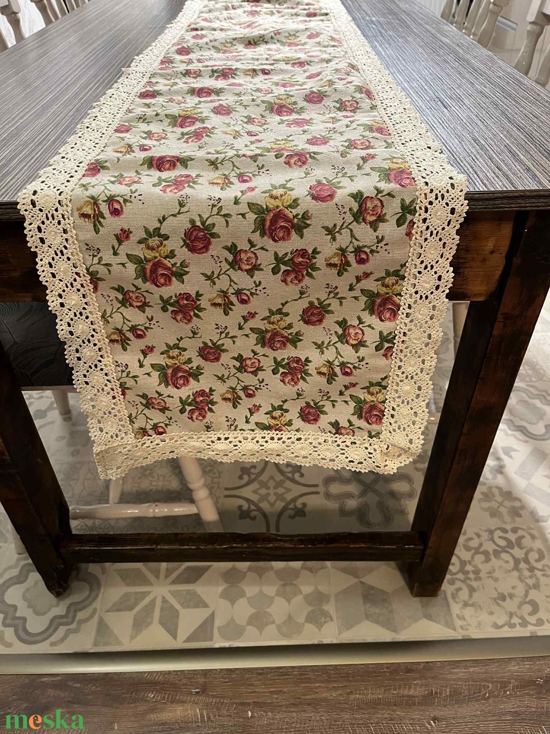 Vászon asztalterítő - otthon & életmód - konyhafelszerelés, tálalás - tálalás - terítő - Meska.hu