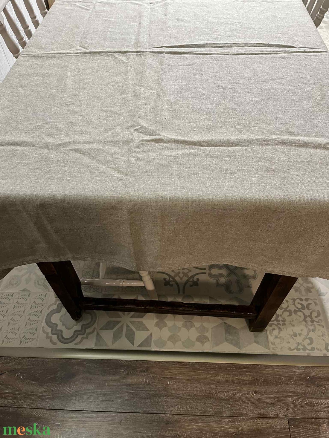 Lenvászon asztalterítő - otthon & életmód - konyhafelszerelés, tálalás - tálalás - terítő - Meska.hu