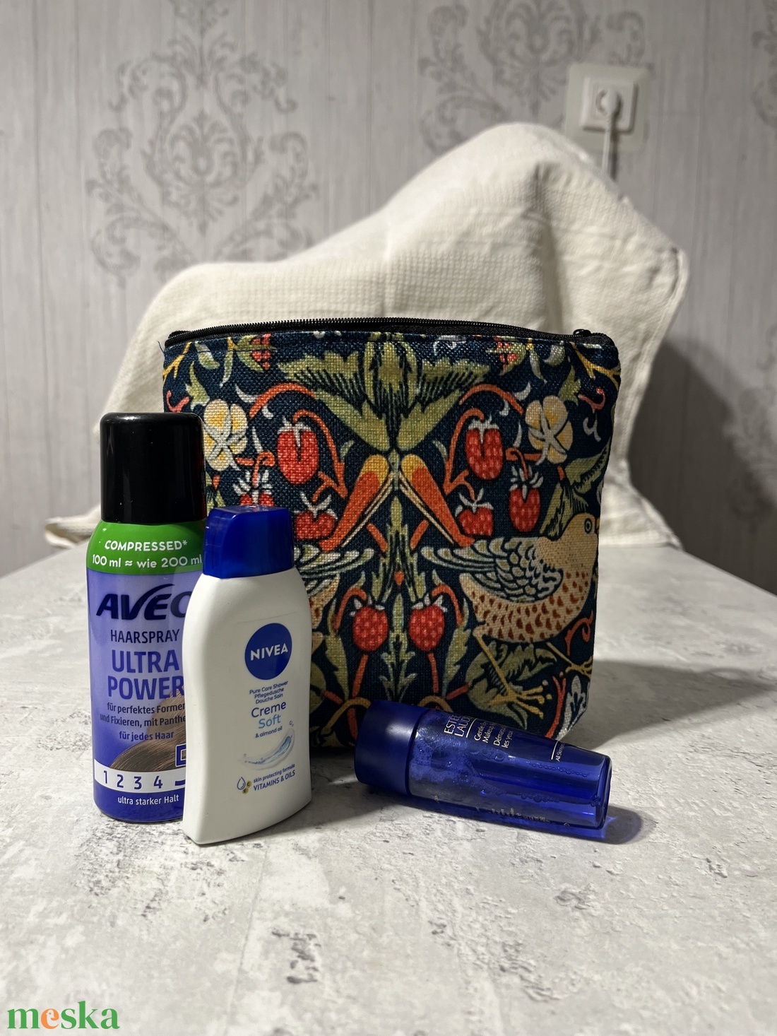 Epres, madárkás neszeszer - táska & tok - pénztárca & más tok - kártyatartó & irattartó - Meska.hu