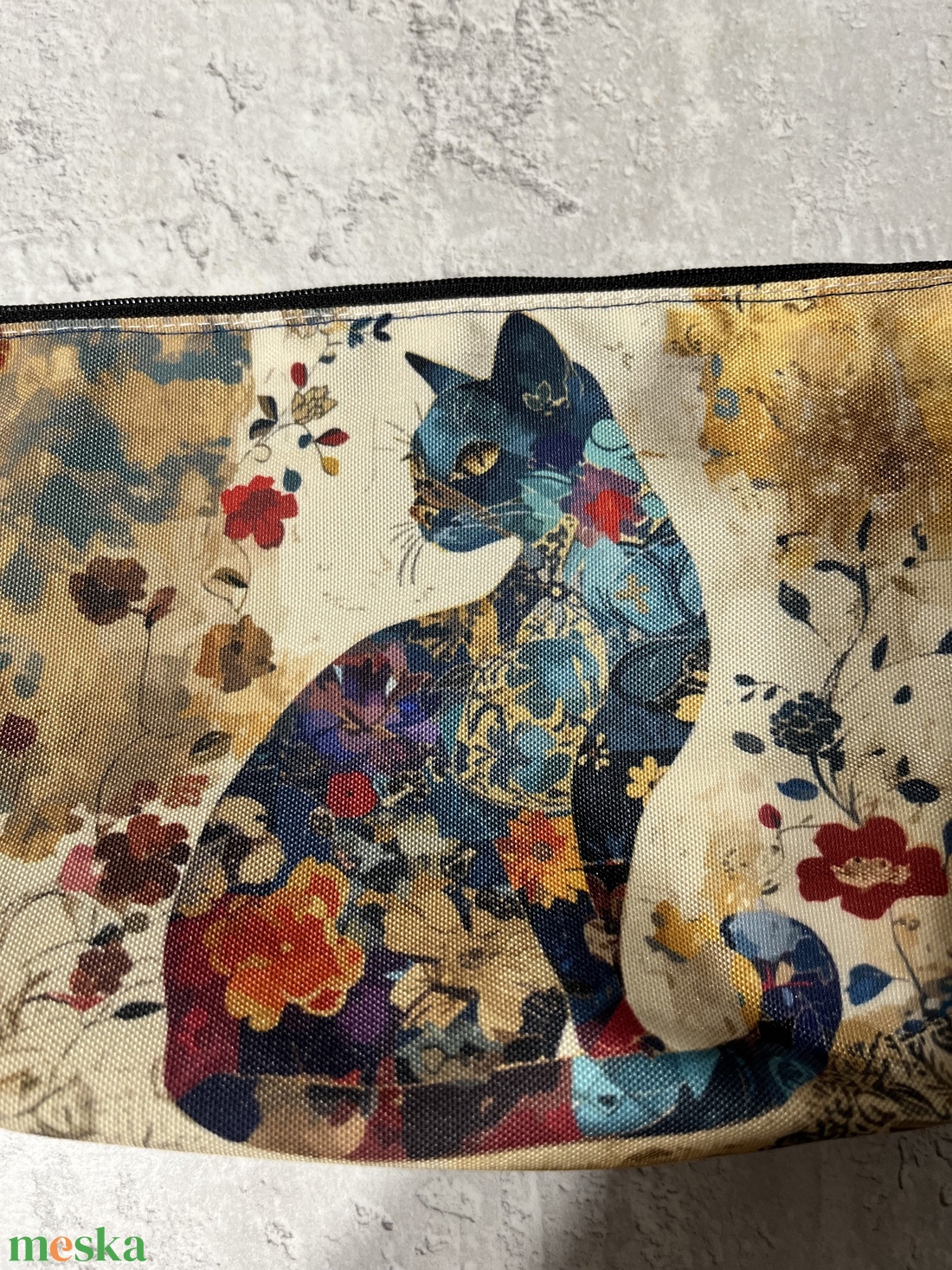 Cicás neszeszer - táska & tok - pénztárca & más tok - kártyatartó & irattartó - Meska.hu