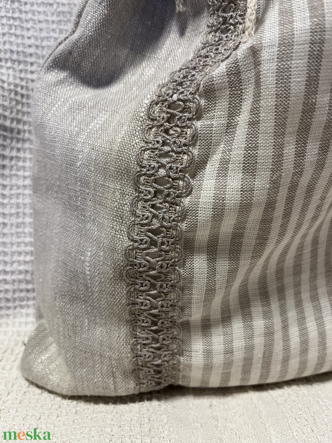 Kenyereszsák frissentartó béléssel - táska & tok - bevásárlás & shopper táska - kenyeres zsák - Meska.hu