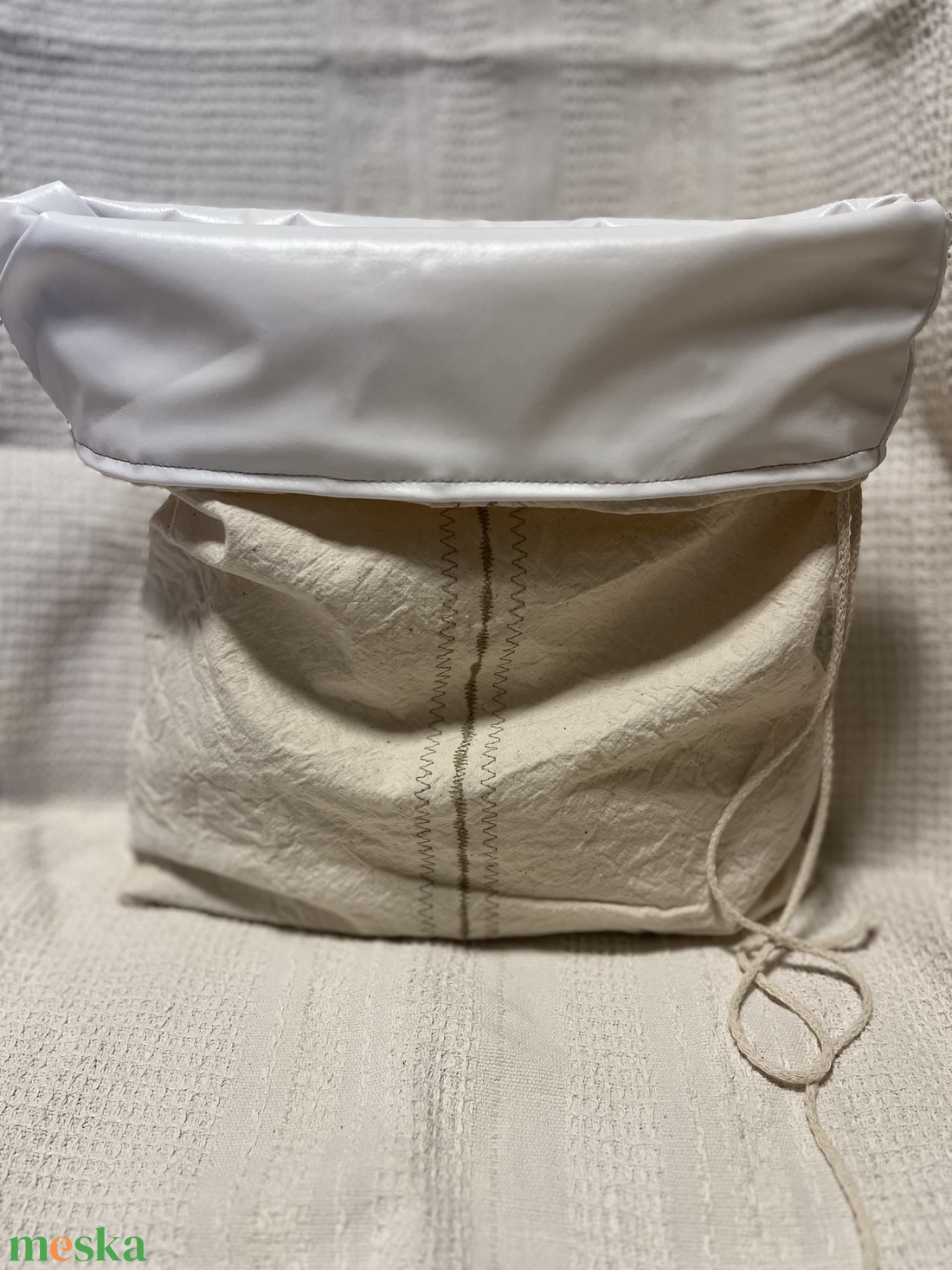 Kenyereszsák frissentartó béléssel - táska & tok - bevásárlás & shopper táska - kenyeres zsák - Meska.hu