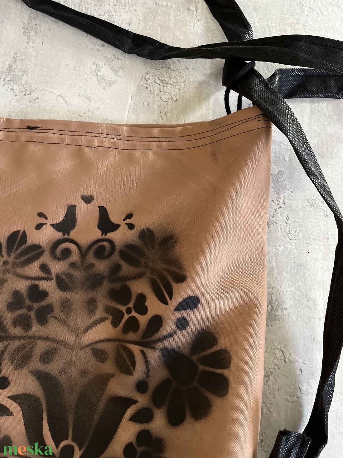 Vászon hátizsák - táska & tok - hátizsák - hátizsák - Meska.hu