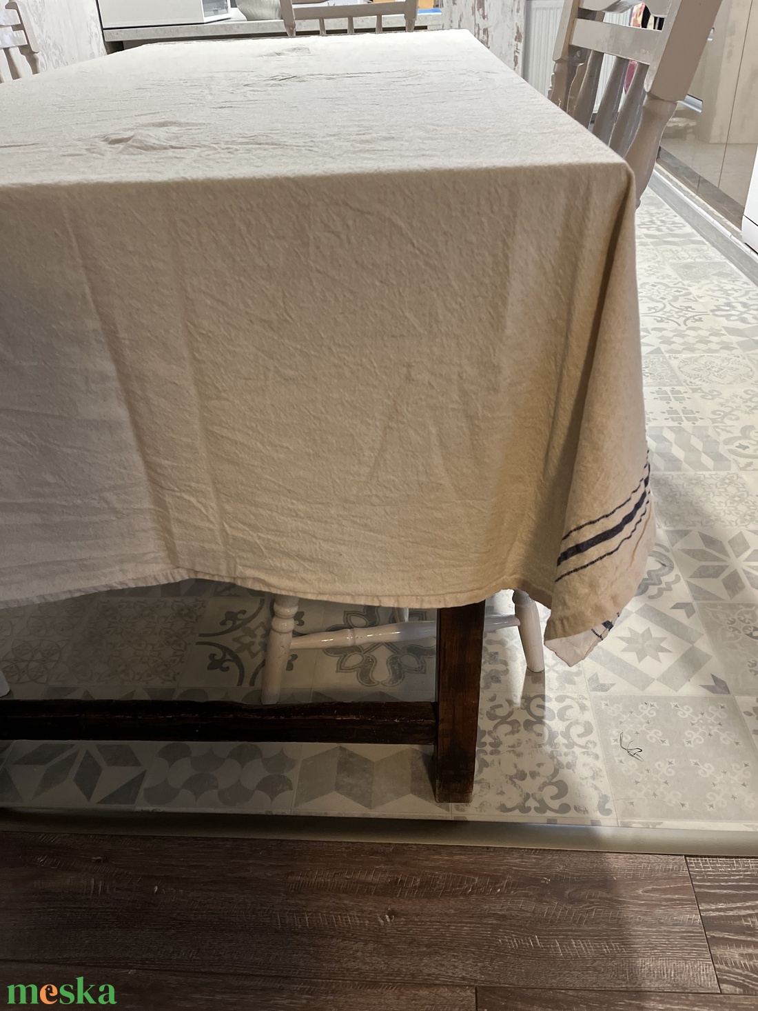 Vászon asztalterítő - otthon & életmód - lakástextil - abrosz, terítő - étkezőabrosz - Meska.hu