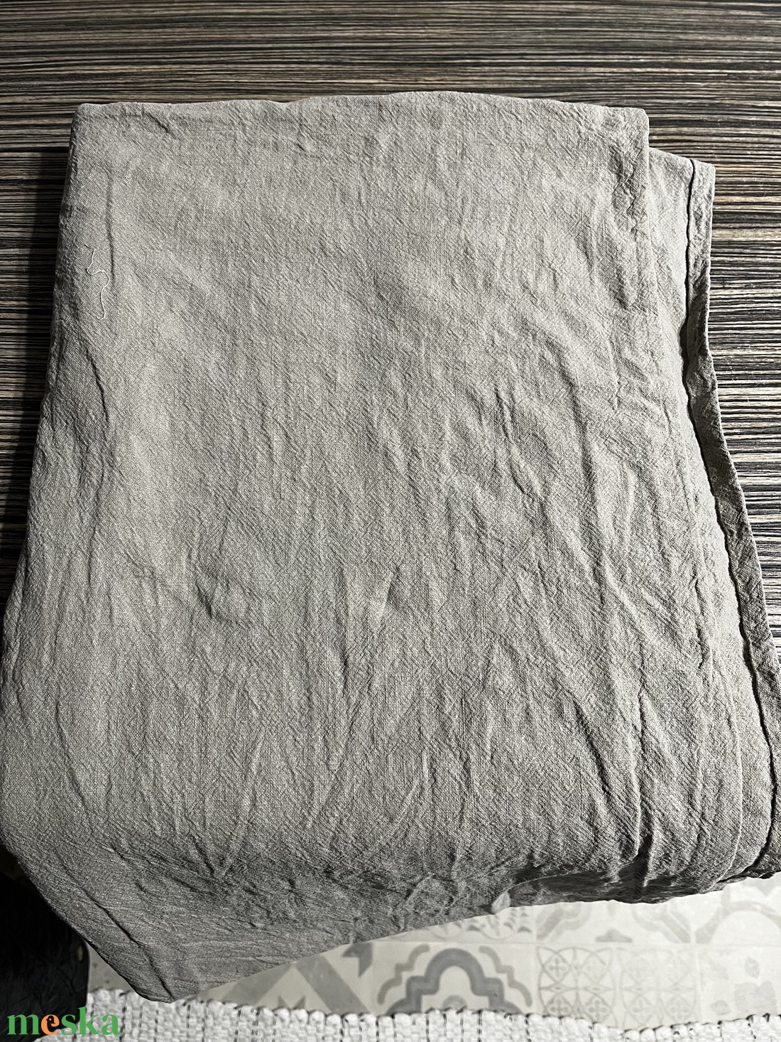 Natur lenvászon asztalterítő - otthon & életmód - lakástextil - abrosz, terítő - étkezőabrosz - Meska.hu