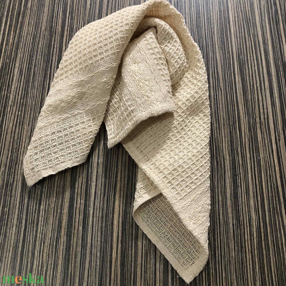 Tiszta pamut kéztörlő, konyharuha - otthon & életmód - konyhafelszerelés, tálalás - konyhai textil - konyharuha & törlőkendő - Meska.hu