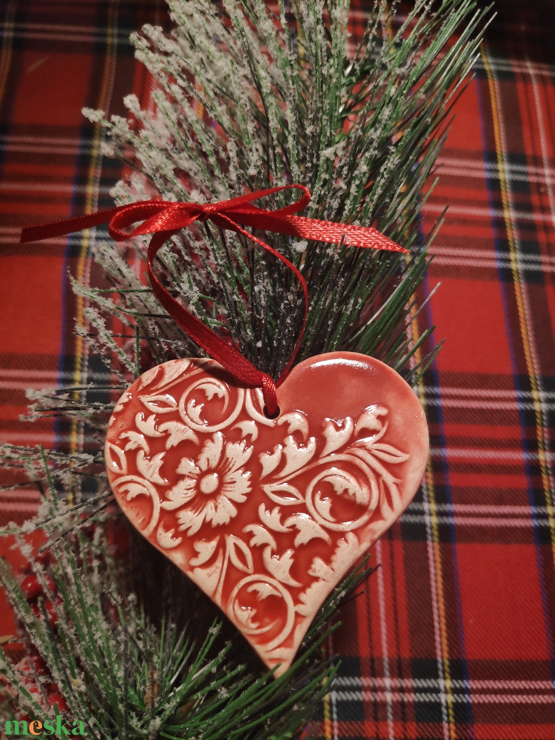 Karácsonyfadísz  - karácsony - karácsonyi lakásdekoráció - karácsonyfadíszek - Meska.hu