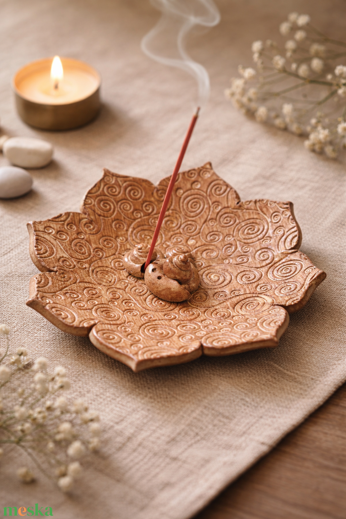  Füstölő tartó  - művészet - szobor - kerámia - Meska.hu