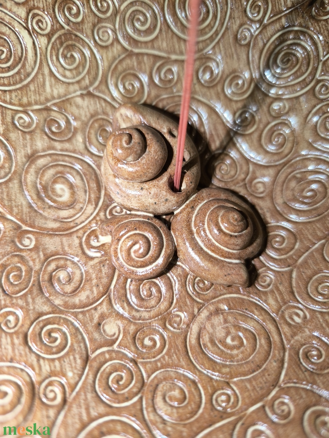  Füstölő tartó  - művészet - szobor - kerámia - Meska.hu