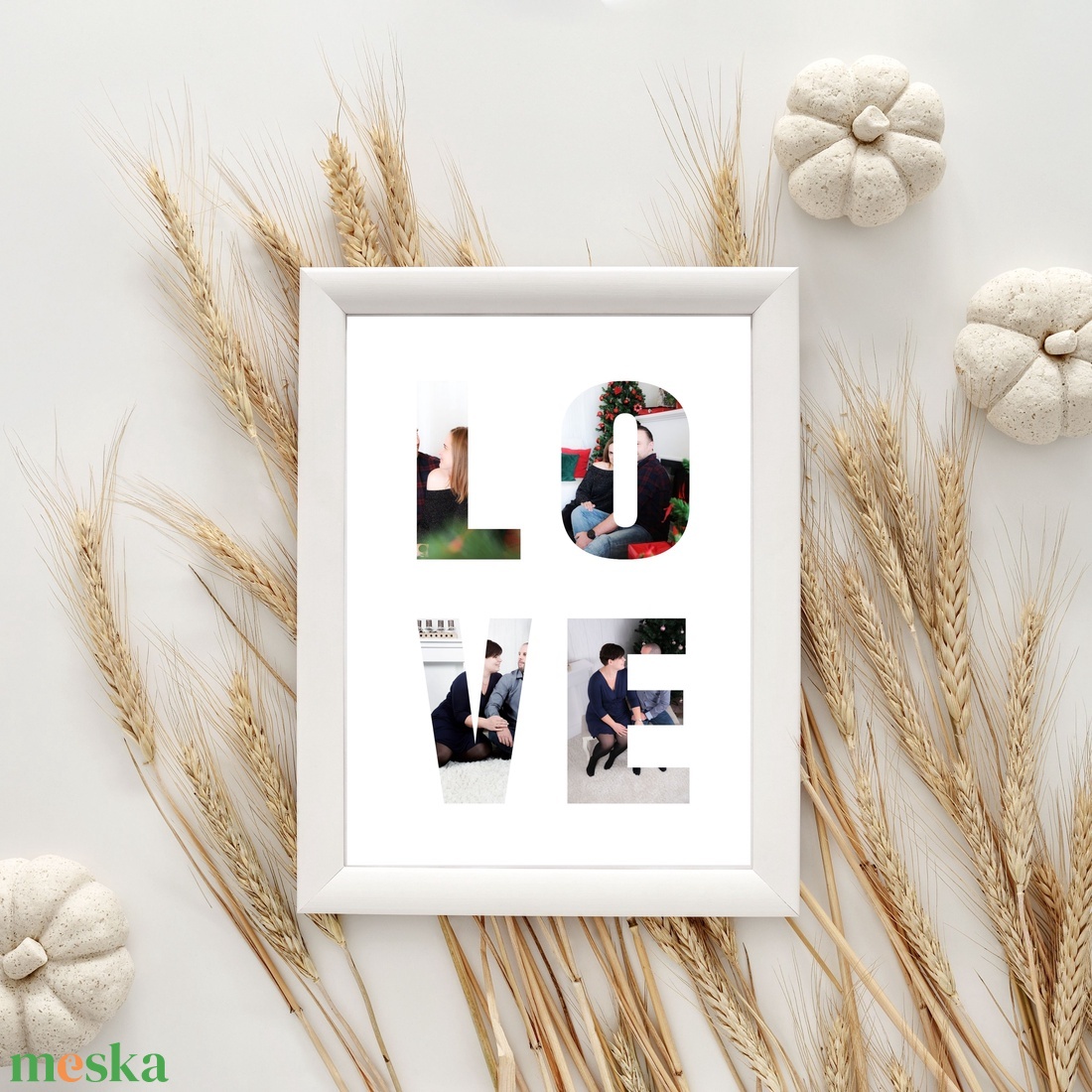 Valentin napi fotókollázs, szív puzzle fotókollázs - művészet - grafika & illusztráció - digitális - Meska.hu