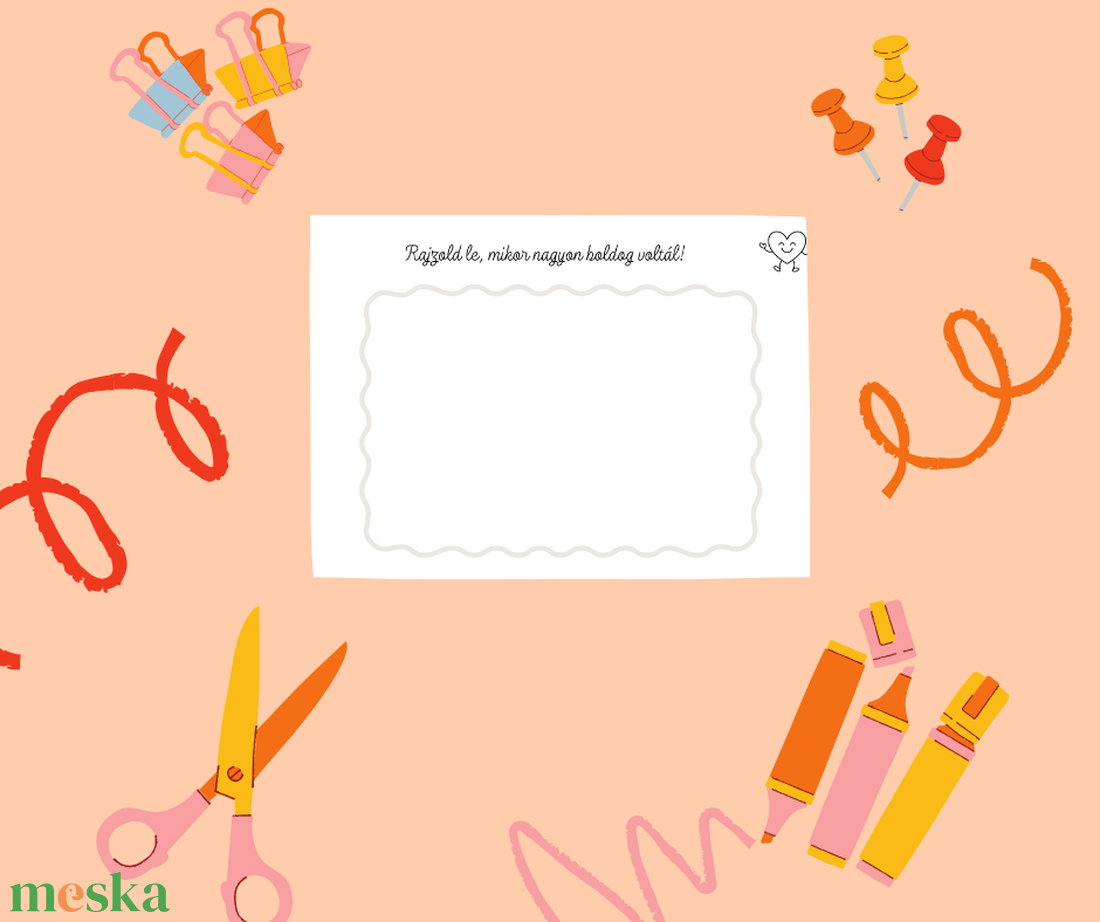 Színezd ki az érzelmeid színező és rajzoló füzet - otthon & életmód - papír, írószer - színező - Meska.hu