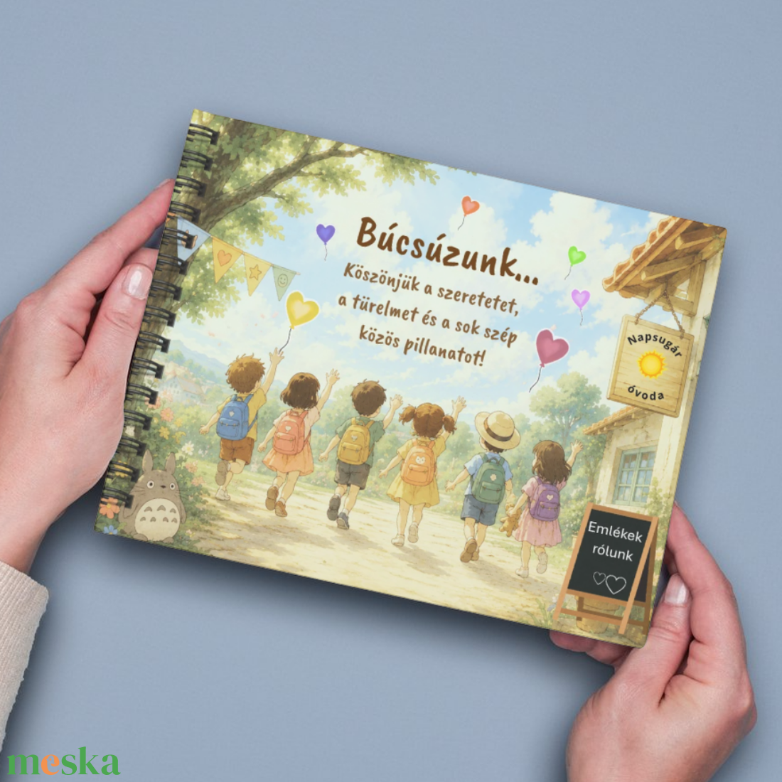 Óvodai búcsúkönyv - művészet - grafika & illusztráció - digitális - Meska.hu