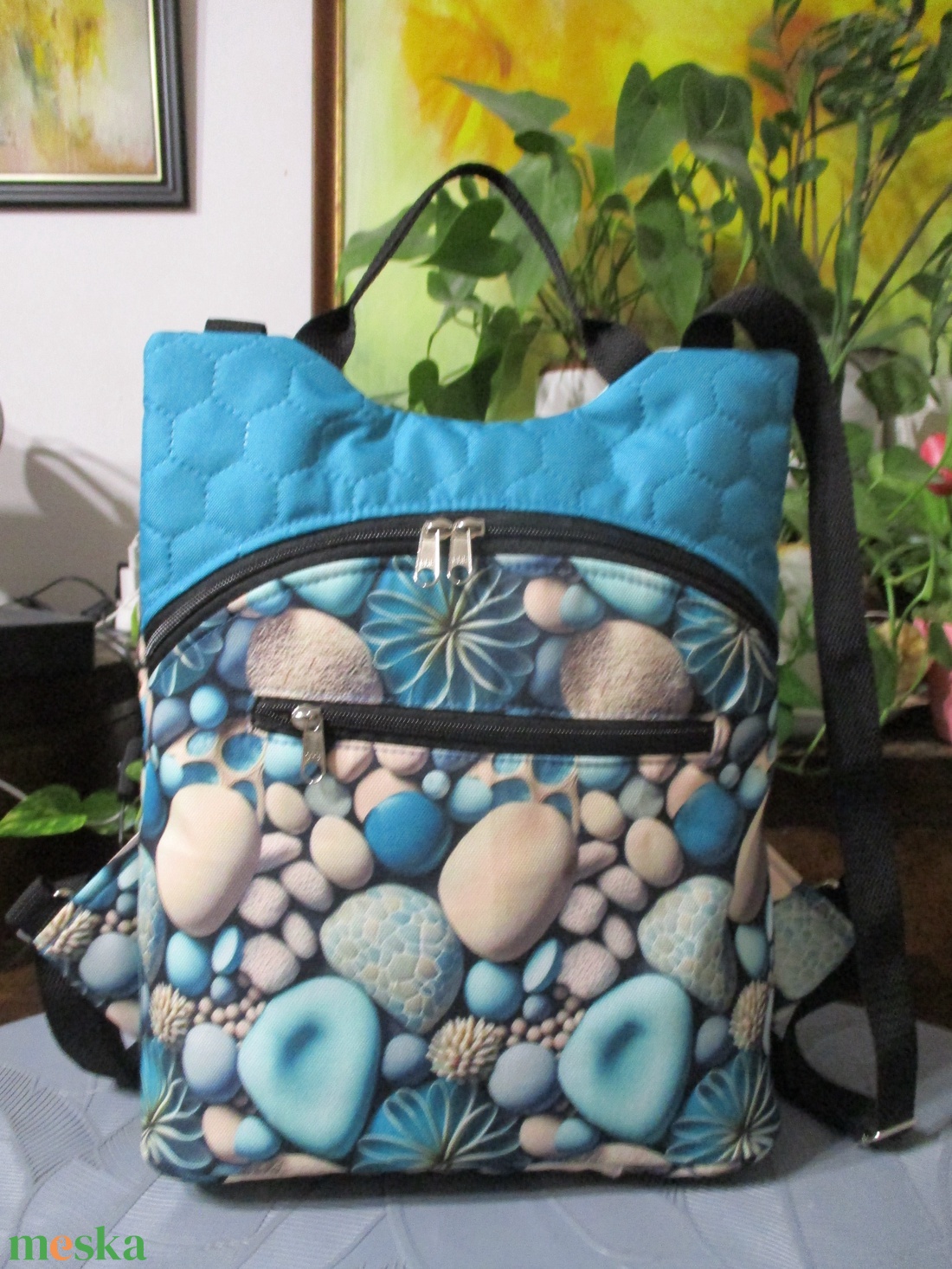 Hátizsák - táska & tok - hátizsák - roll top hátizsák - Meska.hu