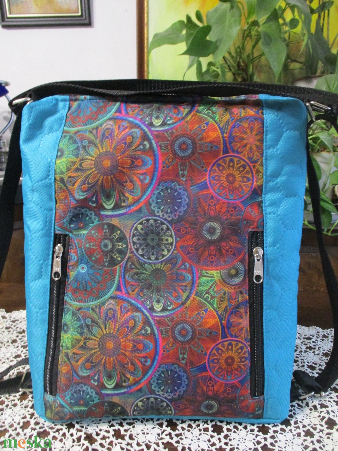 Háti/oldal táska - táska & tok - hátizsák - roll top hátizsák - Meska.hu