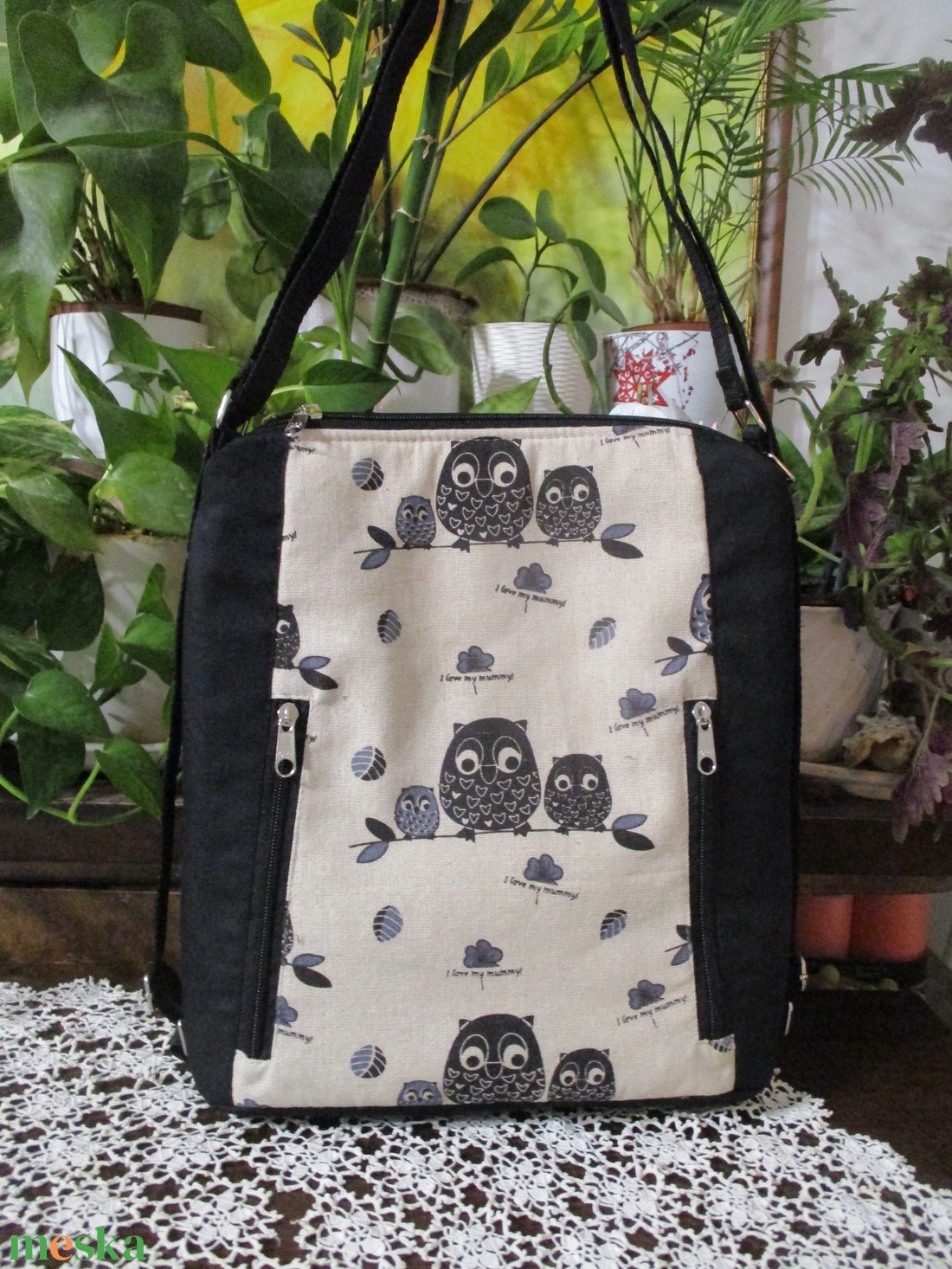 Háti/oldal táska - táska & tok - hátizsák - roll top hátizsák - Meska.hu