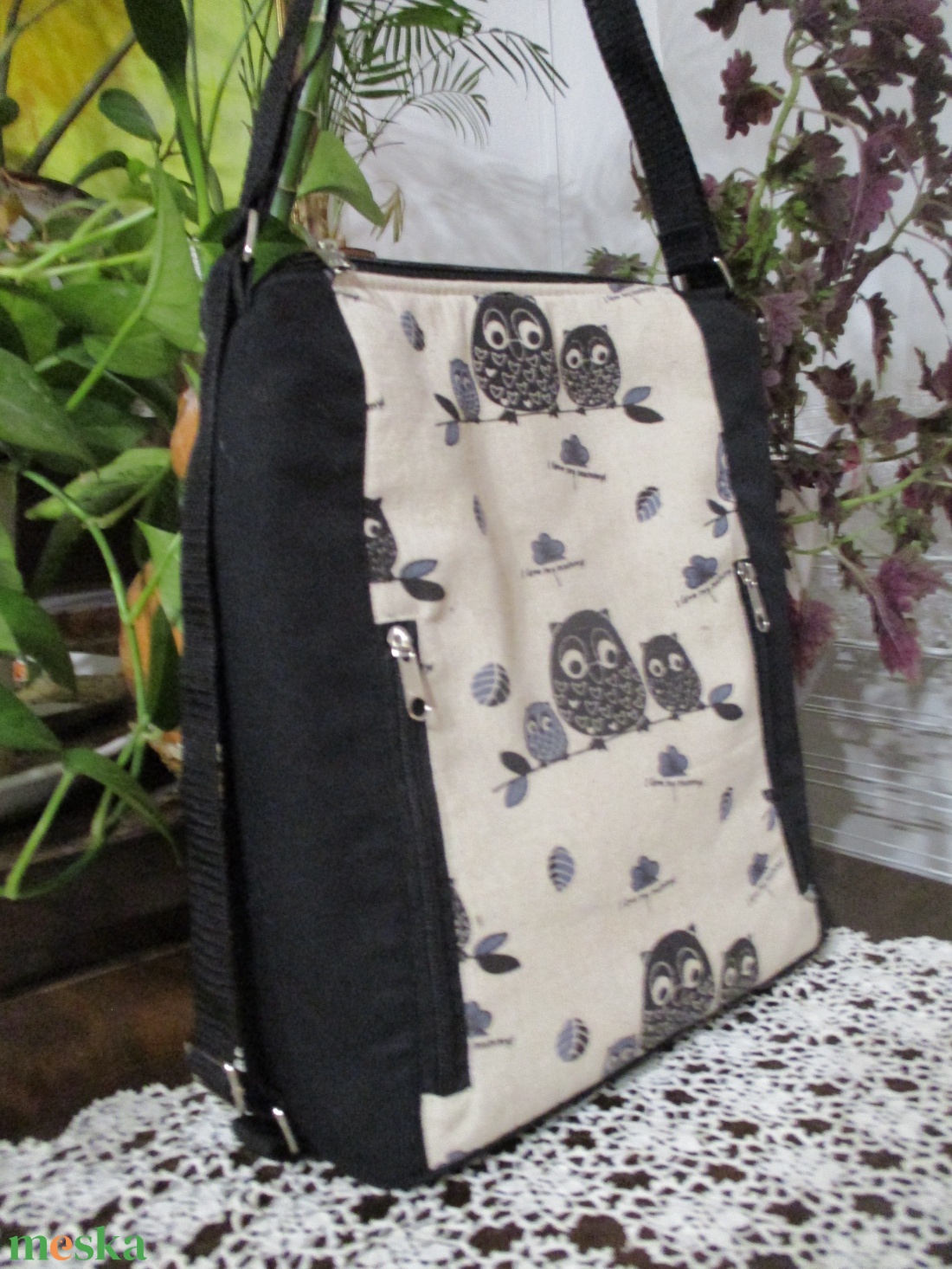 Háti/oldal táska - táska & tok - hátizsák - roll top hátizsák - Meska.hu