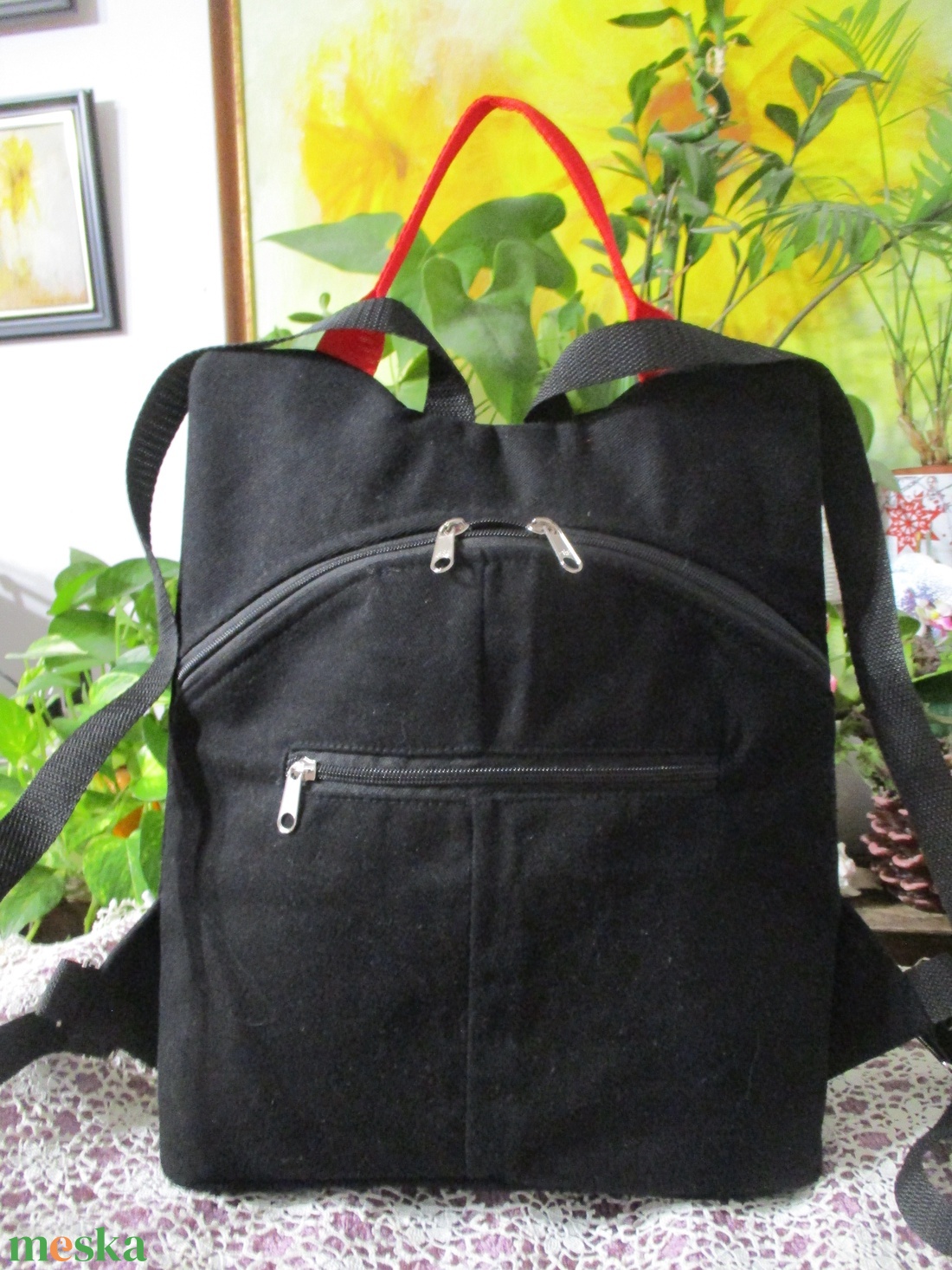 Hátizsák - táska & tok - hátizsák - roll top hátizsák - Meska.hu
