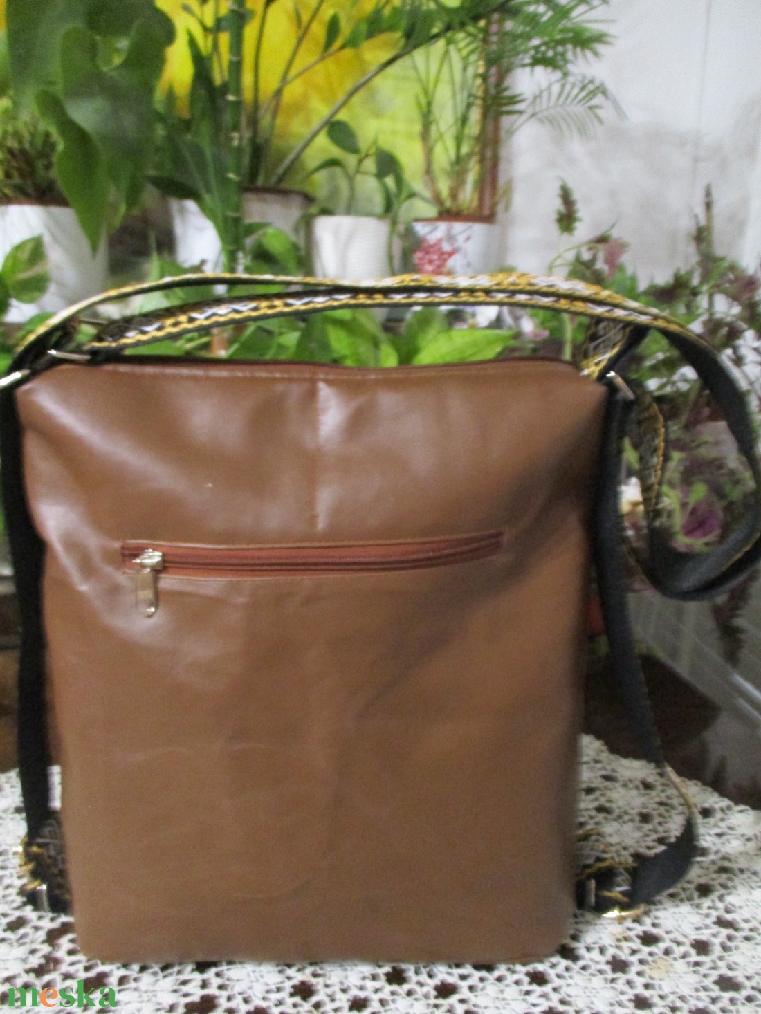 Hátizsák-oldaltáska - táska & tok - hátizsák - roll top hátizsák - Meska.hu