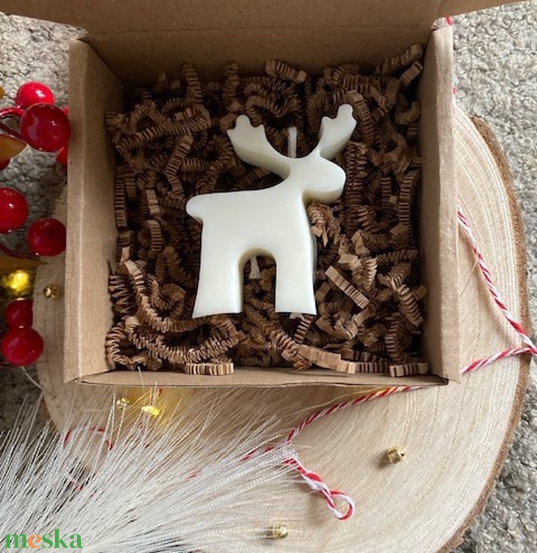 Rénszarvas - szójaviasz forma gyertya - otthon & életmód - gyertya, illat, aroma - gyertya - Meska.hu Rénszarvas - szójaviasz forma gyertya - otthon & életmód - gyertya, illat, aroma - gyertya - Meska.hu